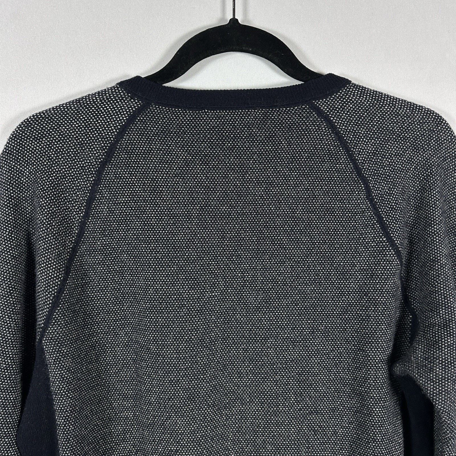 Vince Vince. Designer Wool Cashmere Sweater Men’s Navy Gray Small Size US S / EU 44-46 / 1 - 7 Thumbnail