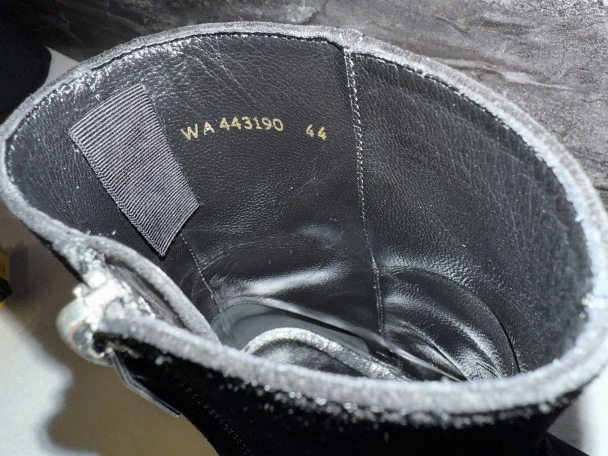 Saint Laurent Paris Saint Laurent Black Suede Wyatt boots 44 Size US 11 / EU 44 - 9 Thumbnail