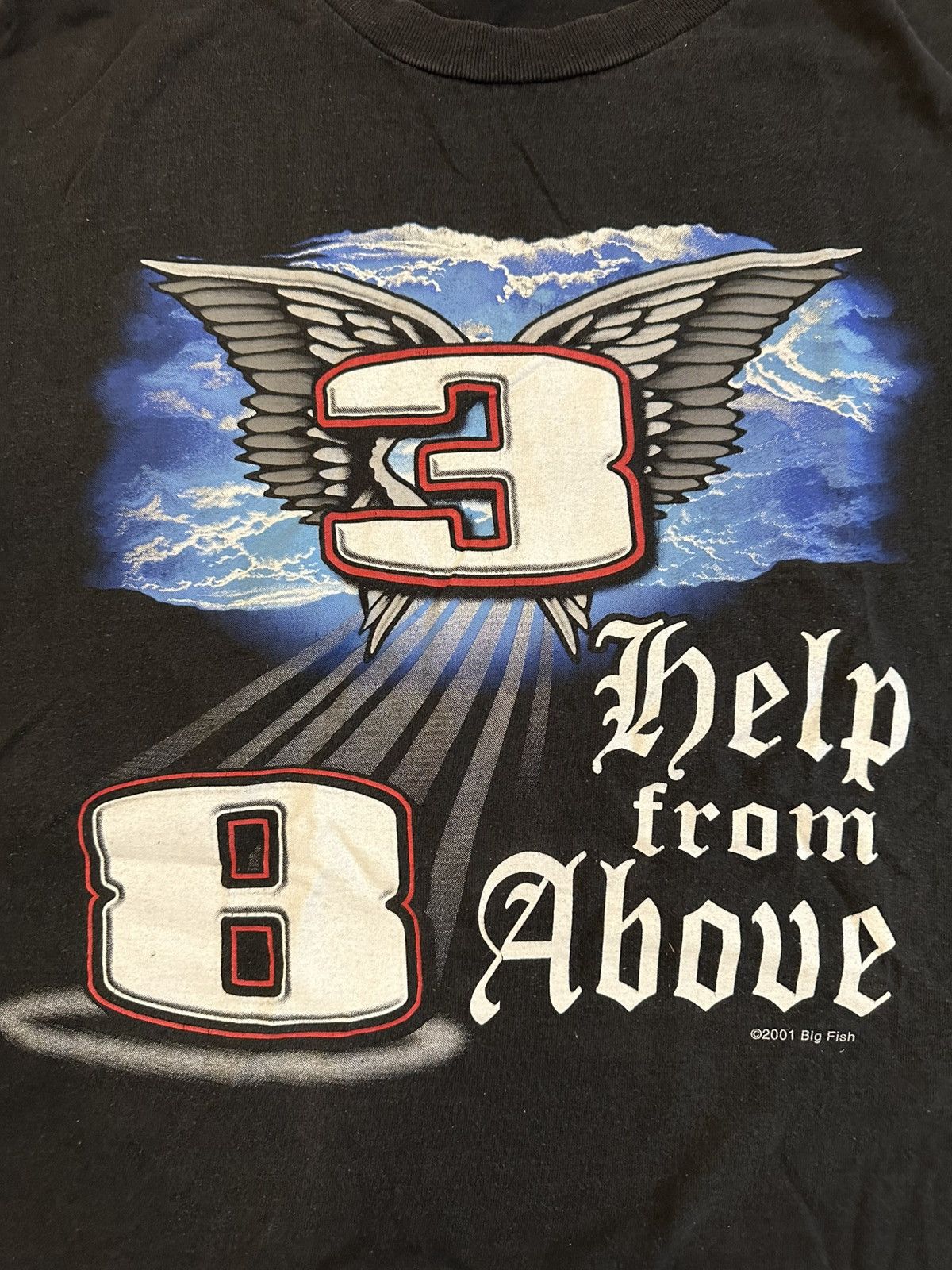 Delta 2001 Nascar Dale Earnhardt Memorial T-shirt Delta Tag-Med Size US M / EU 48-50 / 2 - 2 Thumbnail