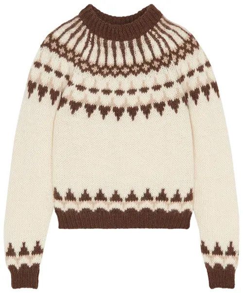 Saint Laurent Paris o1bcso1str1124 Sweater In Wool And Mohair in Multicolor Size US S / EU 44-46 / 1 - 1 Preview