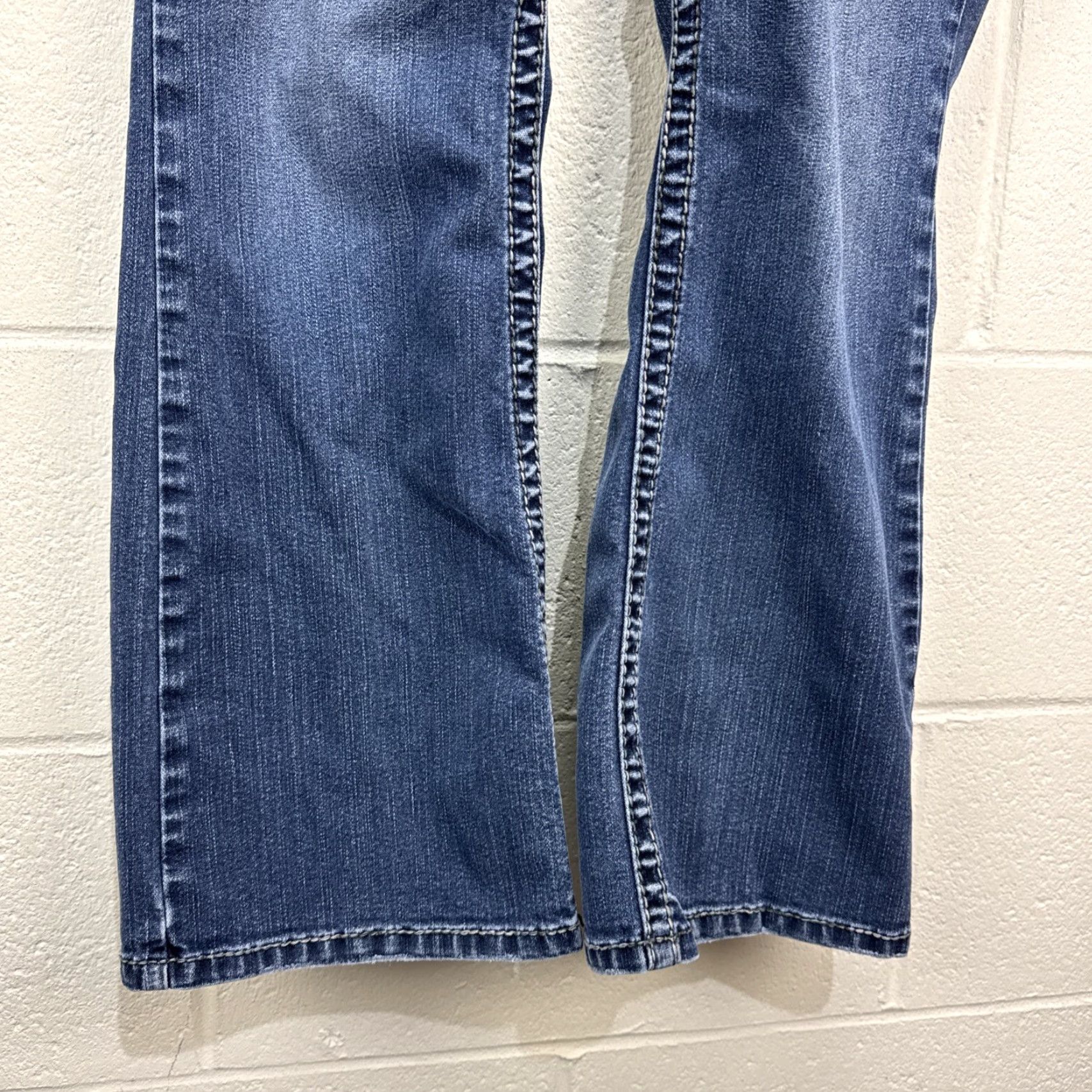 Vintage VINTAGE Silver Suki Surplus Women’s Bootcut Jeans 30x30 Blue Denim Stretch Spring Fall Winter Summer Women's Size 30" / US 8 / IT 44 - 6 Thumbnail