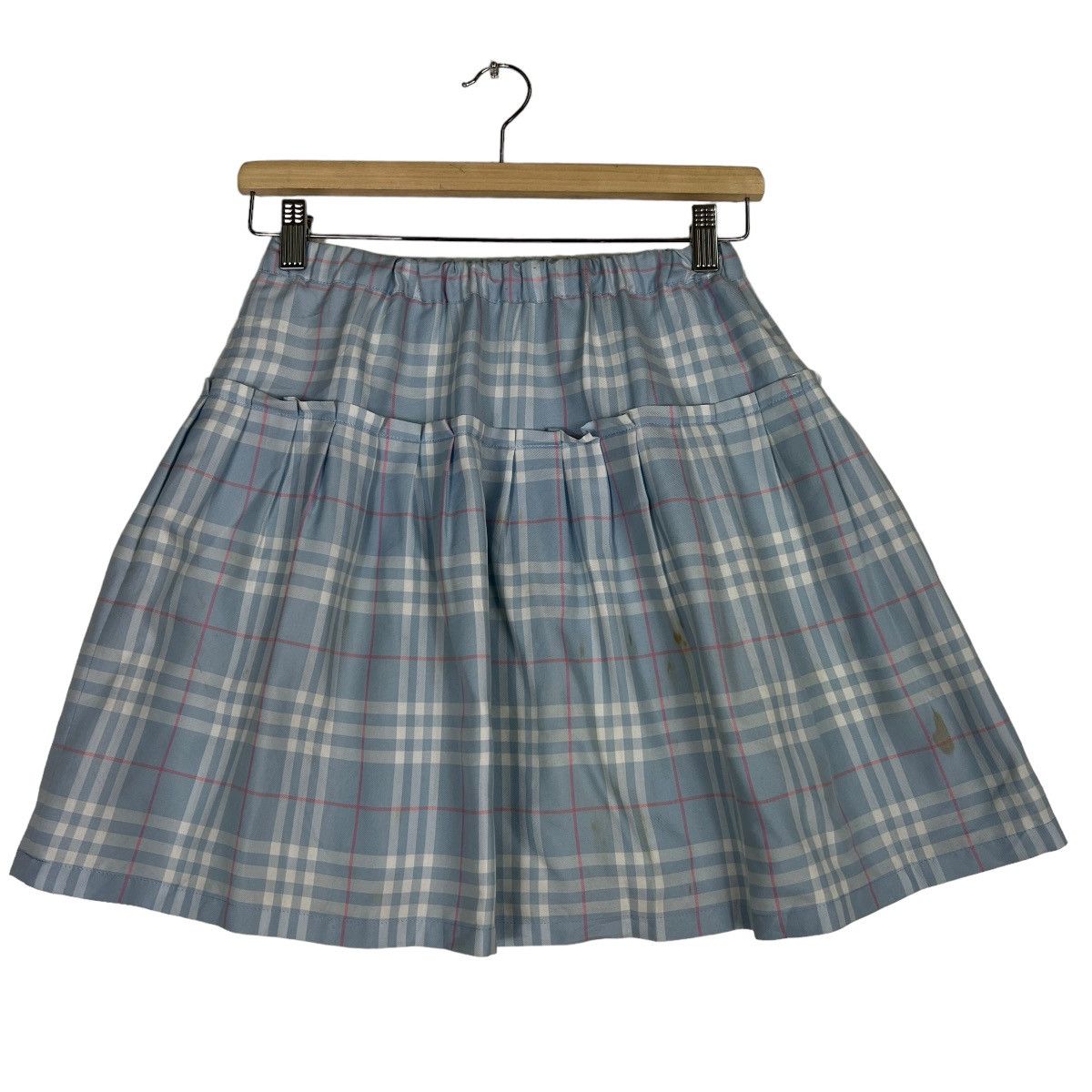 Burberry Burberry Blue Label Skirt Nova Check Denim Belt | Grailed