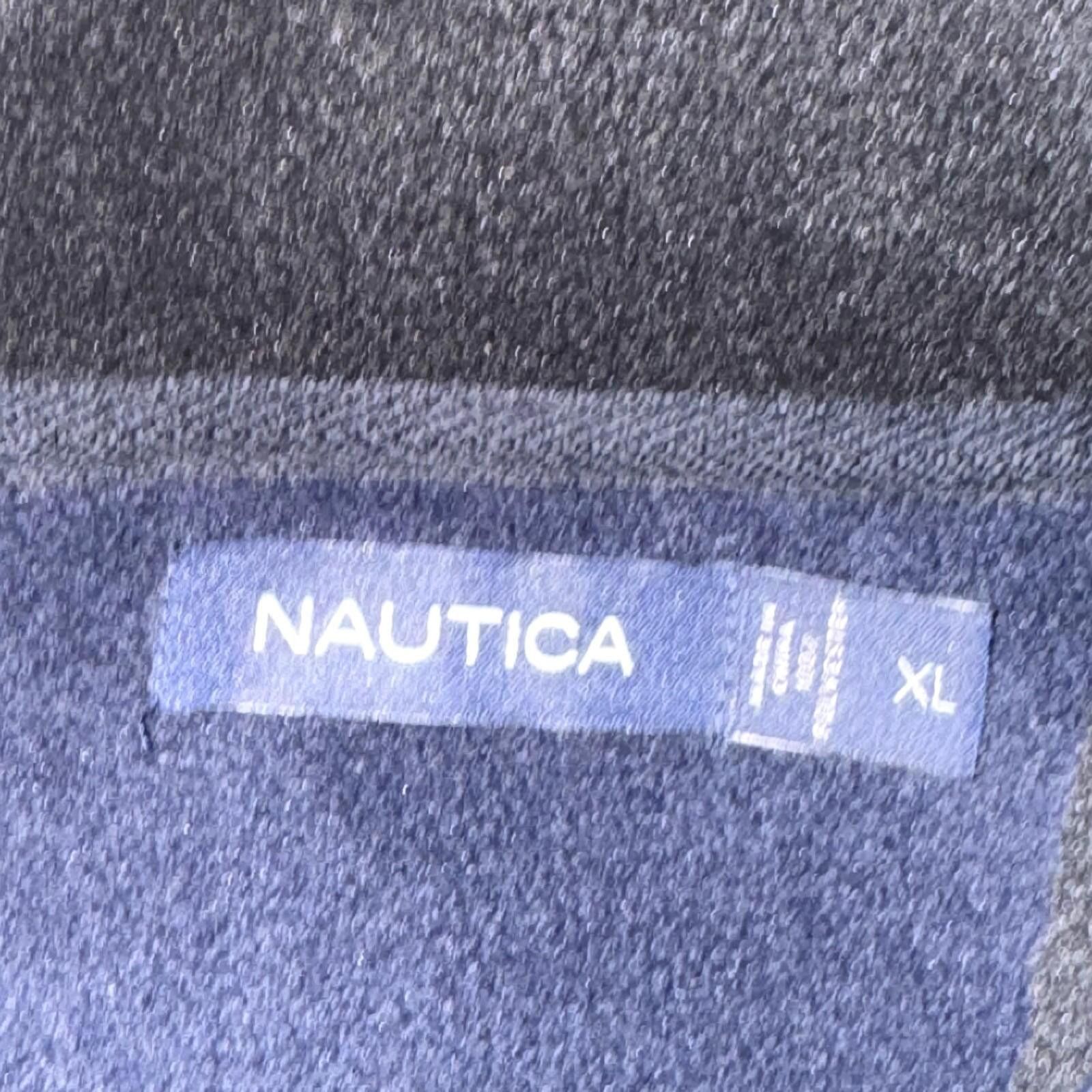 Nautica Nautica Pullover Fleece Blue Jacket Mens XL Size US XL / EU 56 / 4 - 3 Thumbnail