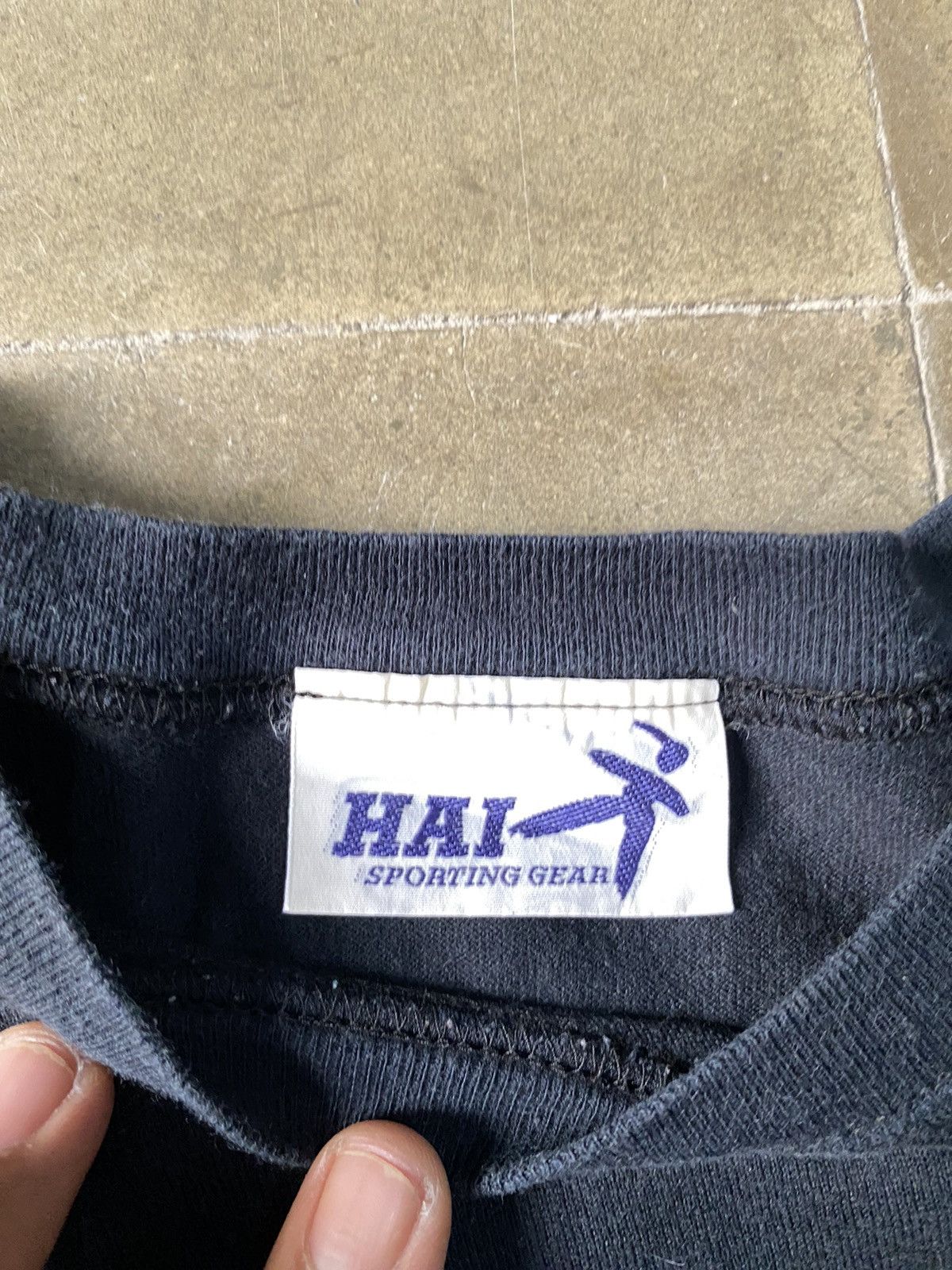 Hai Sporting Gear Vintage Hai Sporting Gear by Issey Miyake Tee Size US L / EU 52-54 / 3 - 3 Thumbnail
