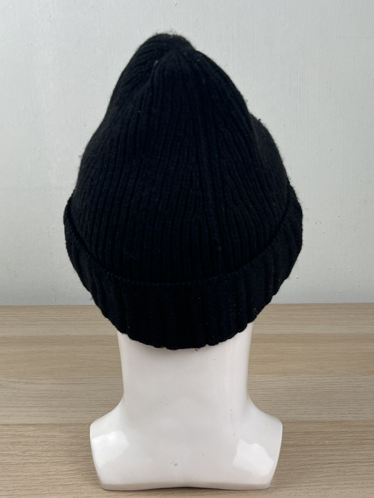 Polo Ralph Lauren Vintage Polo Ralph Lauren 90s Black Beanie Wool Hat Snow Cap Size ONE SIZE - 5 Thumbnail