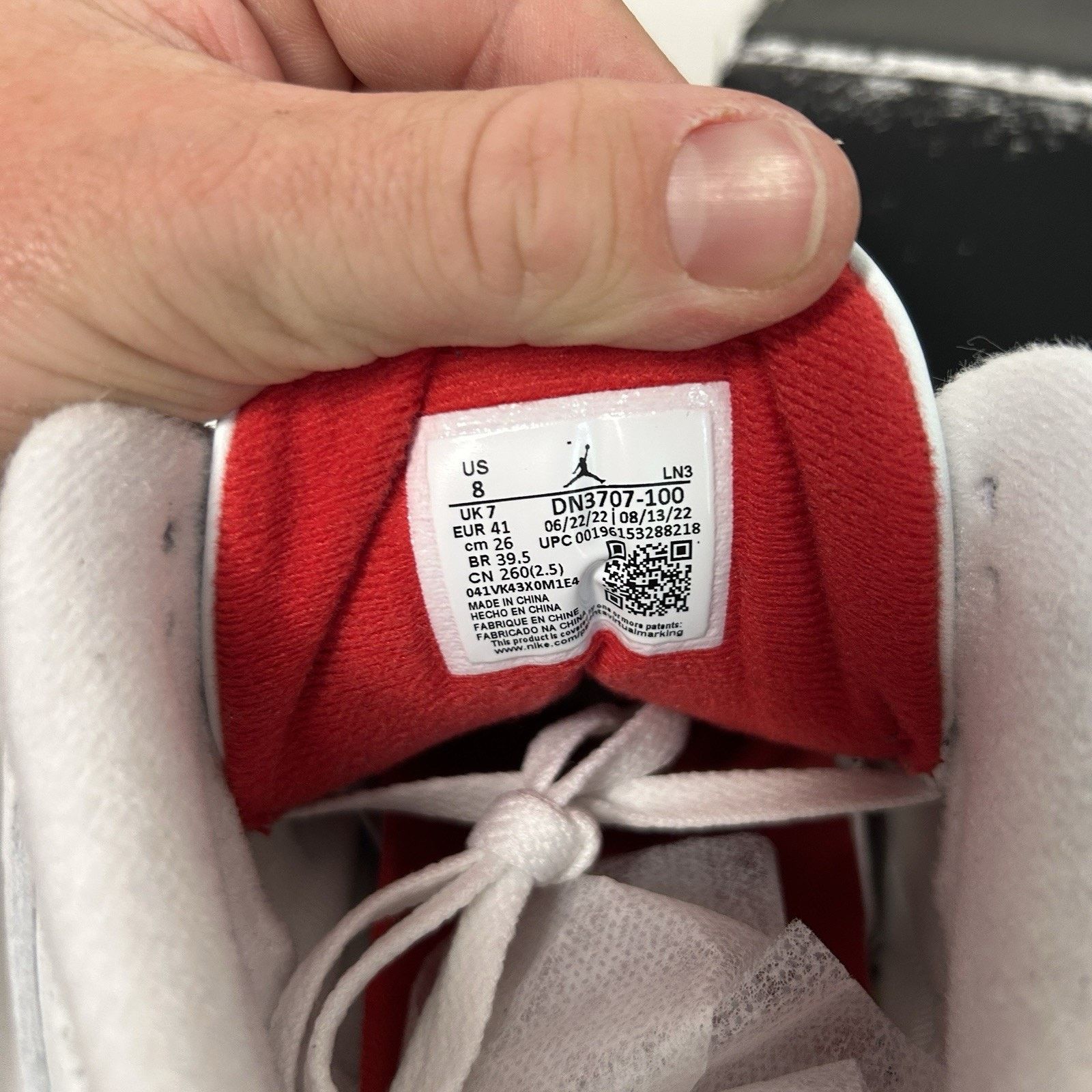Nike Nike Air Jordan 3 Retro OG Reimagined “White Cement” Size US 8 / EU 41 - 8 Thumbnail