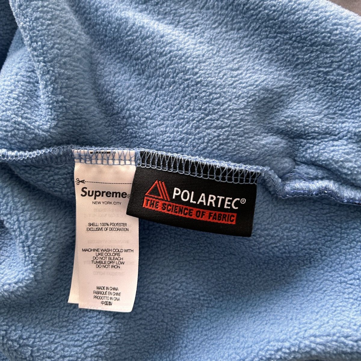 Supreme Supreme Polartec Mock Neck Pullover Size US L / EU 52-54 / 3 - 8 Thumbnail