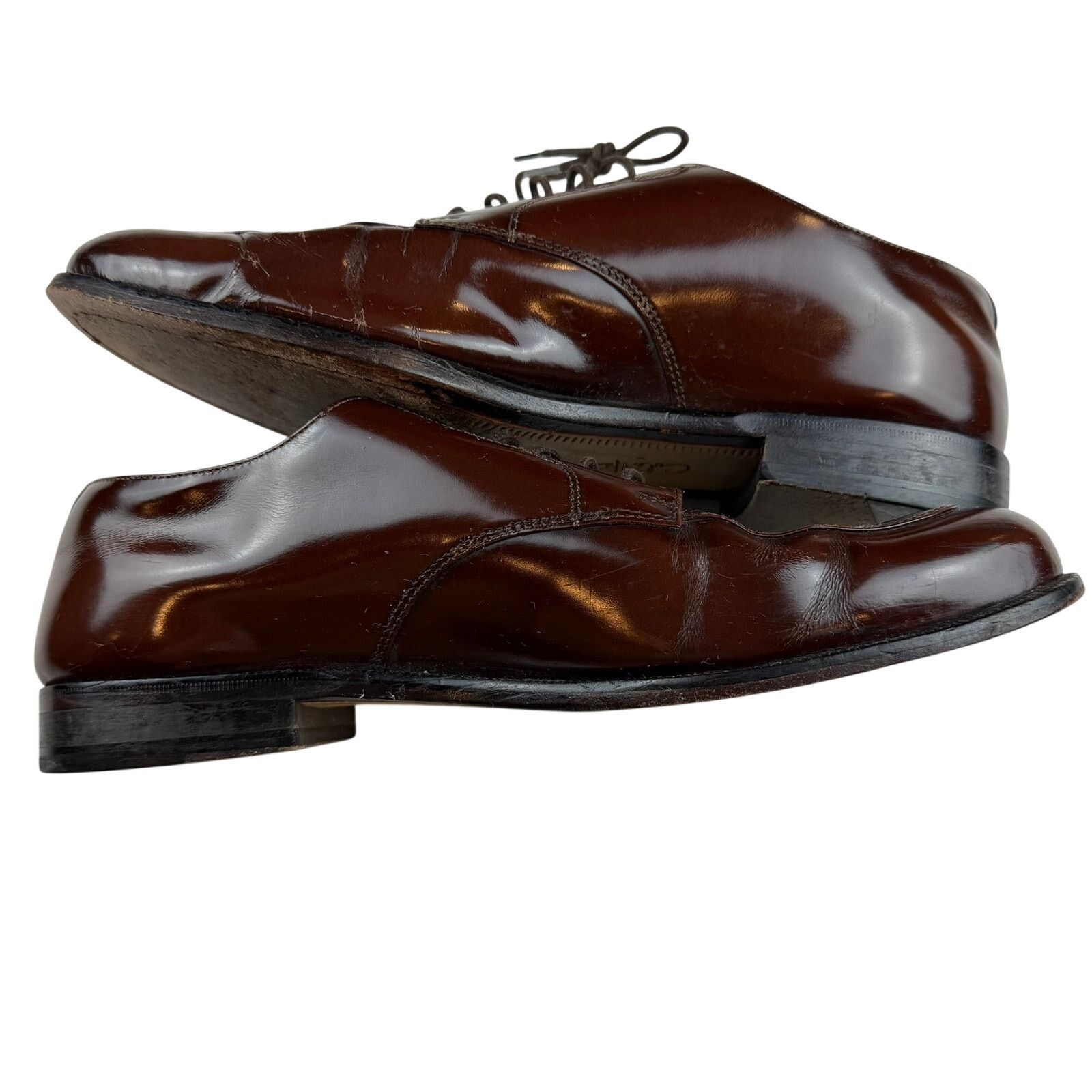 Cole Haan Cole Haan Men's 10.5D Brown Oxford Dress Shoes Size US 10.5 / EU 43-44 - 3 Thumbnail