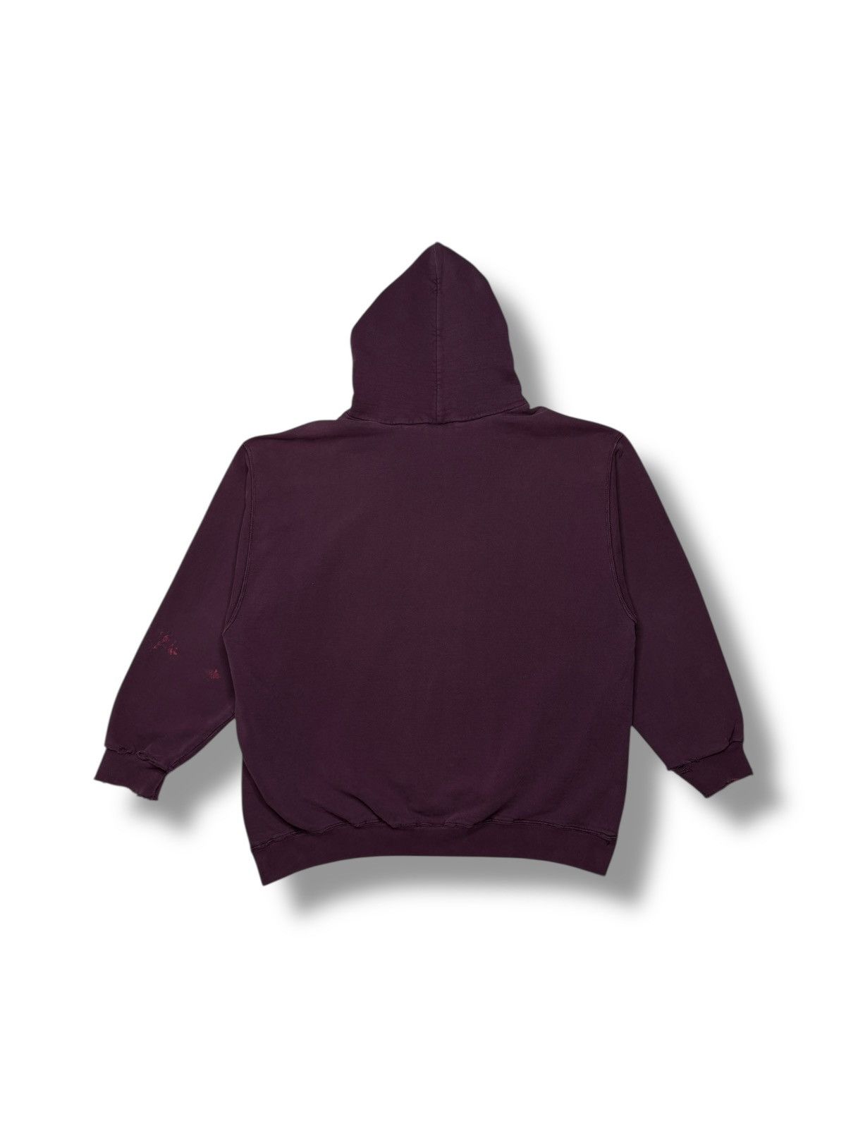 Nike Vintage 90’s Faded Plum Nike Hoodie Size US L / EU 52-54 / 3 - 8 Thumbnail