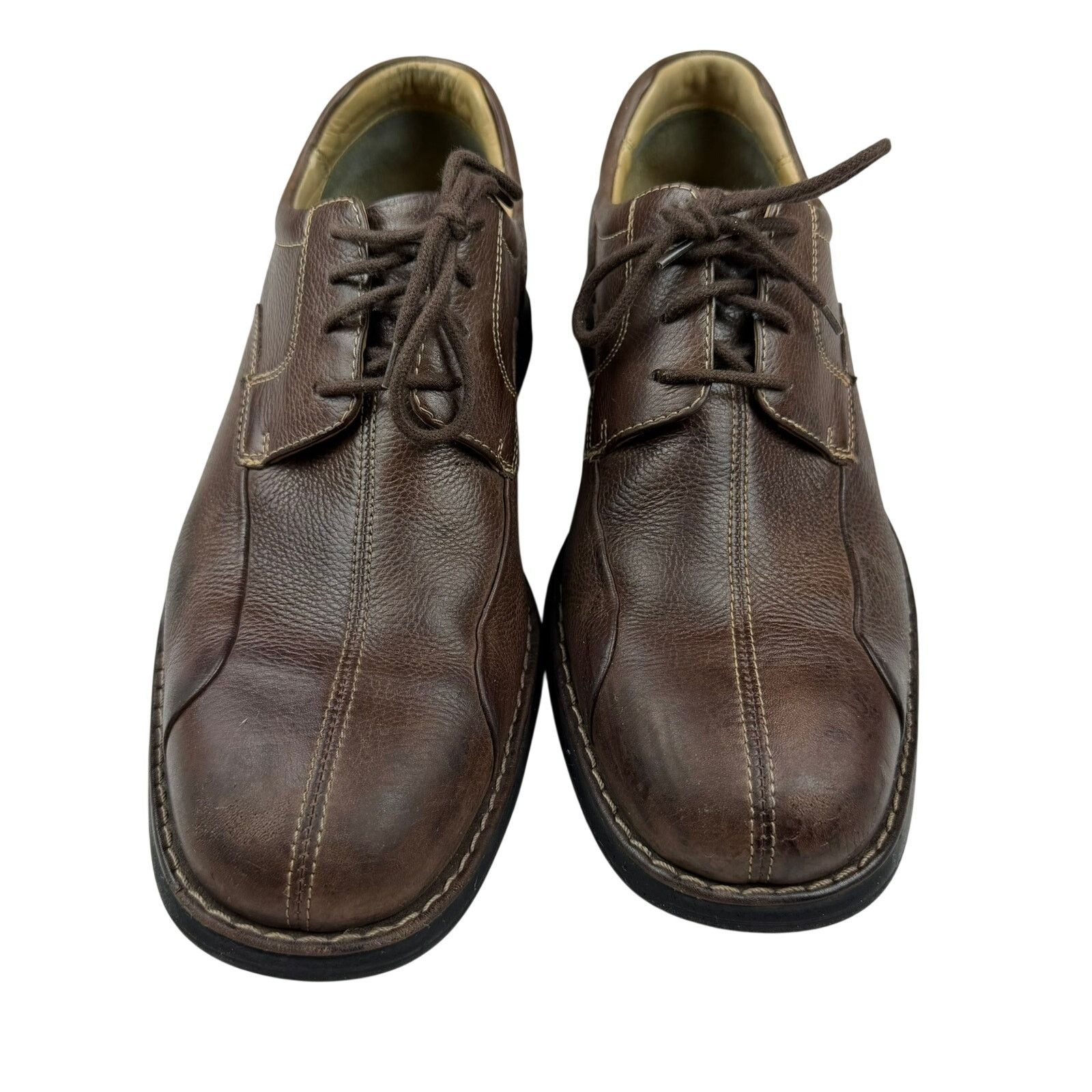 Johnston & Murphy Johnston & Murphy Brown Leather Oxford Shoes 10.5M Size US 10.5 / EU 43-44 - 4 Thumbnail