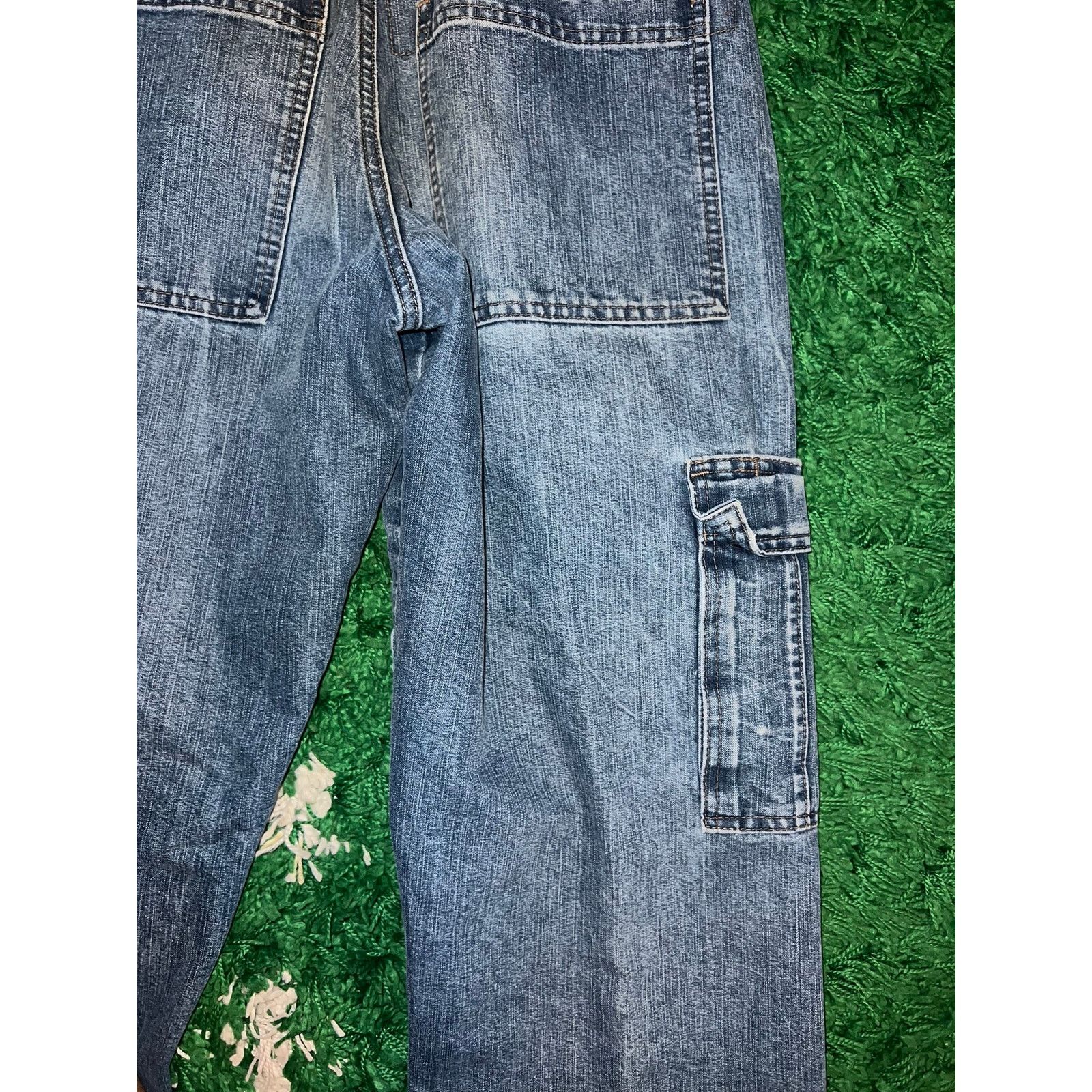 Wrangler Y2K Wrangler Dungaree Fit Double Pockets Jeans 30x32 2000s Size US 30 / EU 46 - 9 Thumbnail
