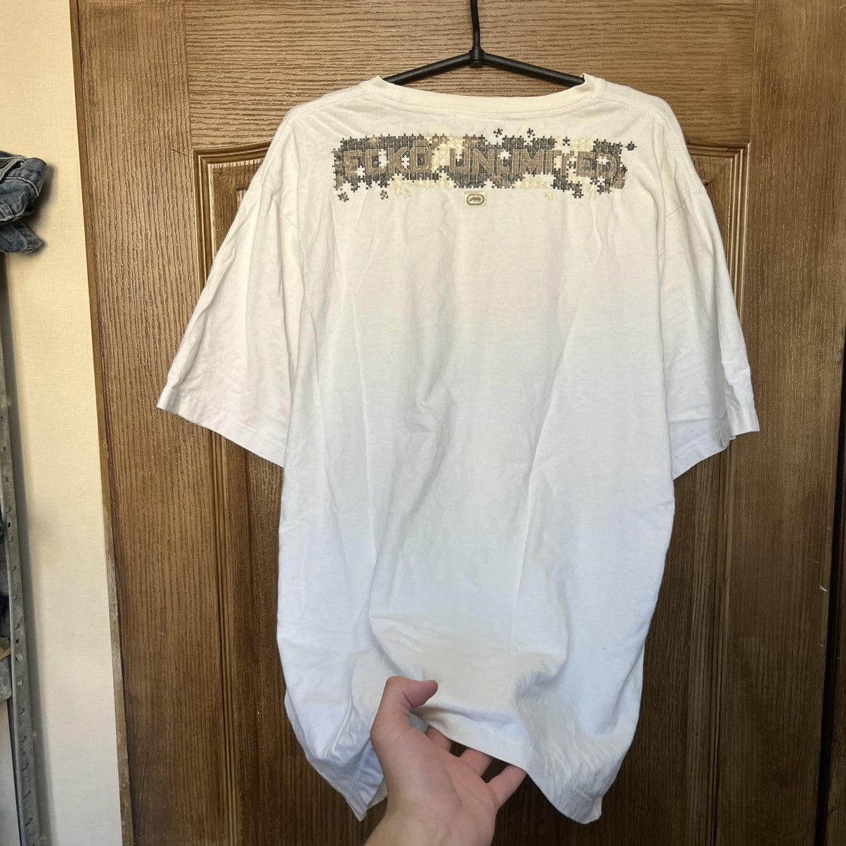 Ecko Unltd. Vintage Ecko Unltd T-Shirt Big Logo Baggy Y2K Avantgarde 90s Size US XL / EU 56 / 4 - 7 Thumbnail