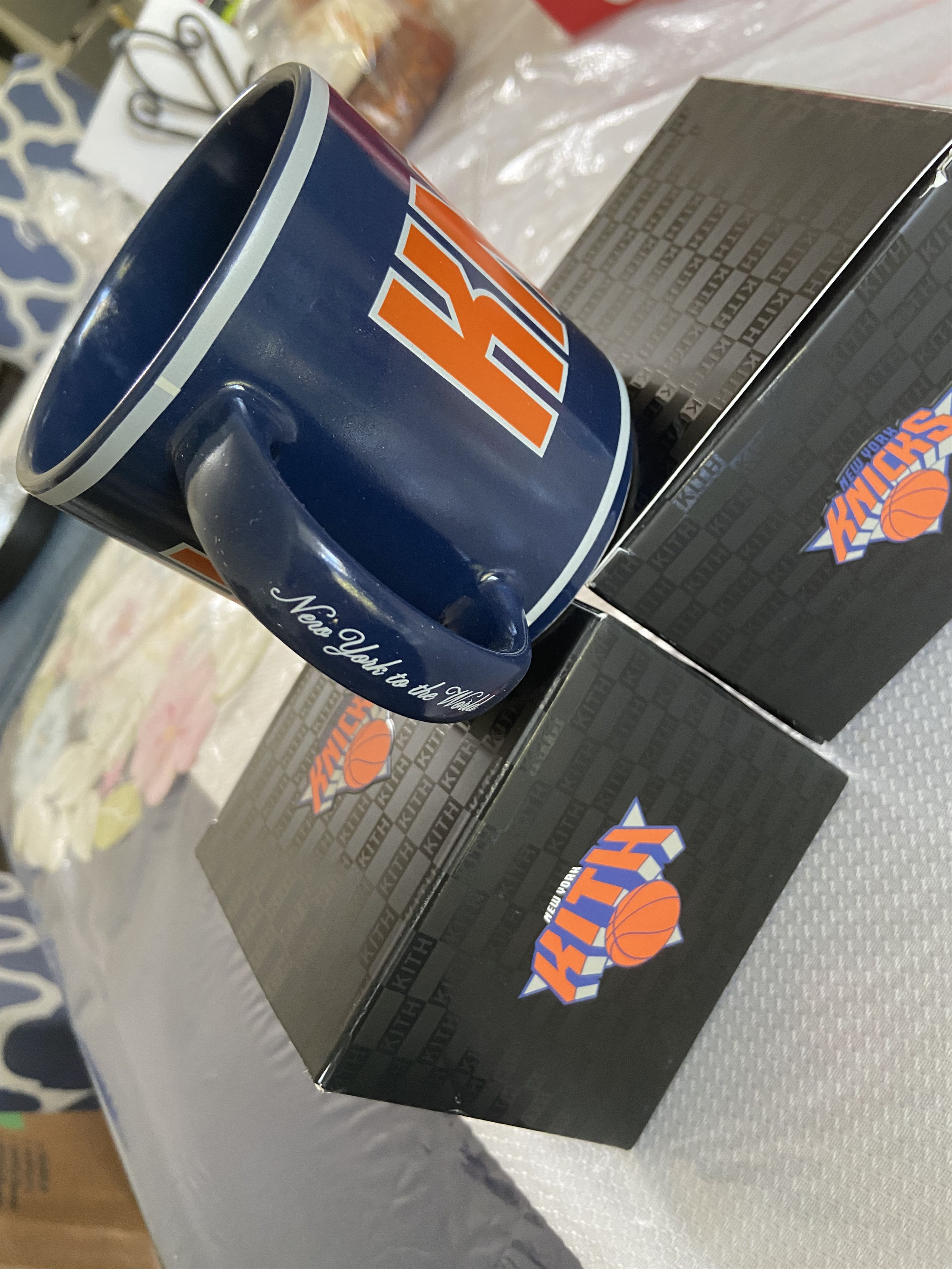 Kith KITH X KNICKS JERSEY MUG-Nocturnal Size ONE SIZE - 2 Thumbnail