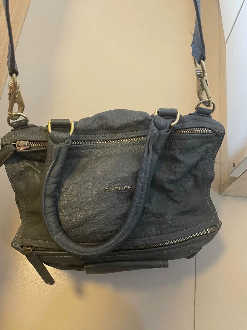 Other Givenchy Crushed leather bag, gray, genuine leather materi Size ONE SIZE - 3 Thumbnail