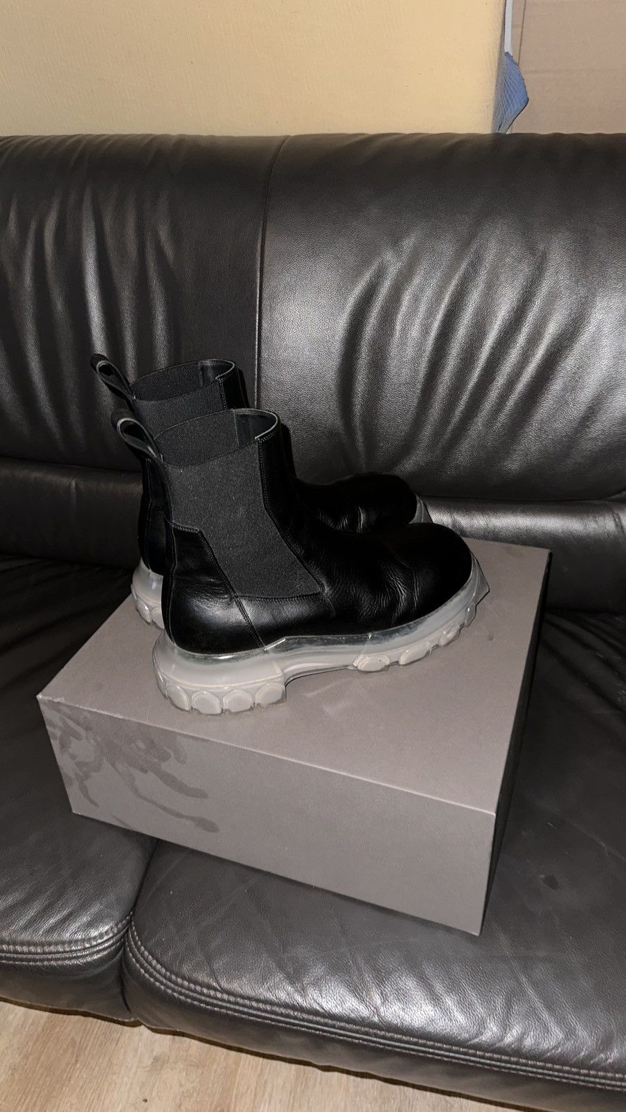 Rick Owens Rick Owens Beatle Bozo Tractor Boot Size US 7 / EU 40 - 2 Thumbnail