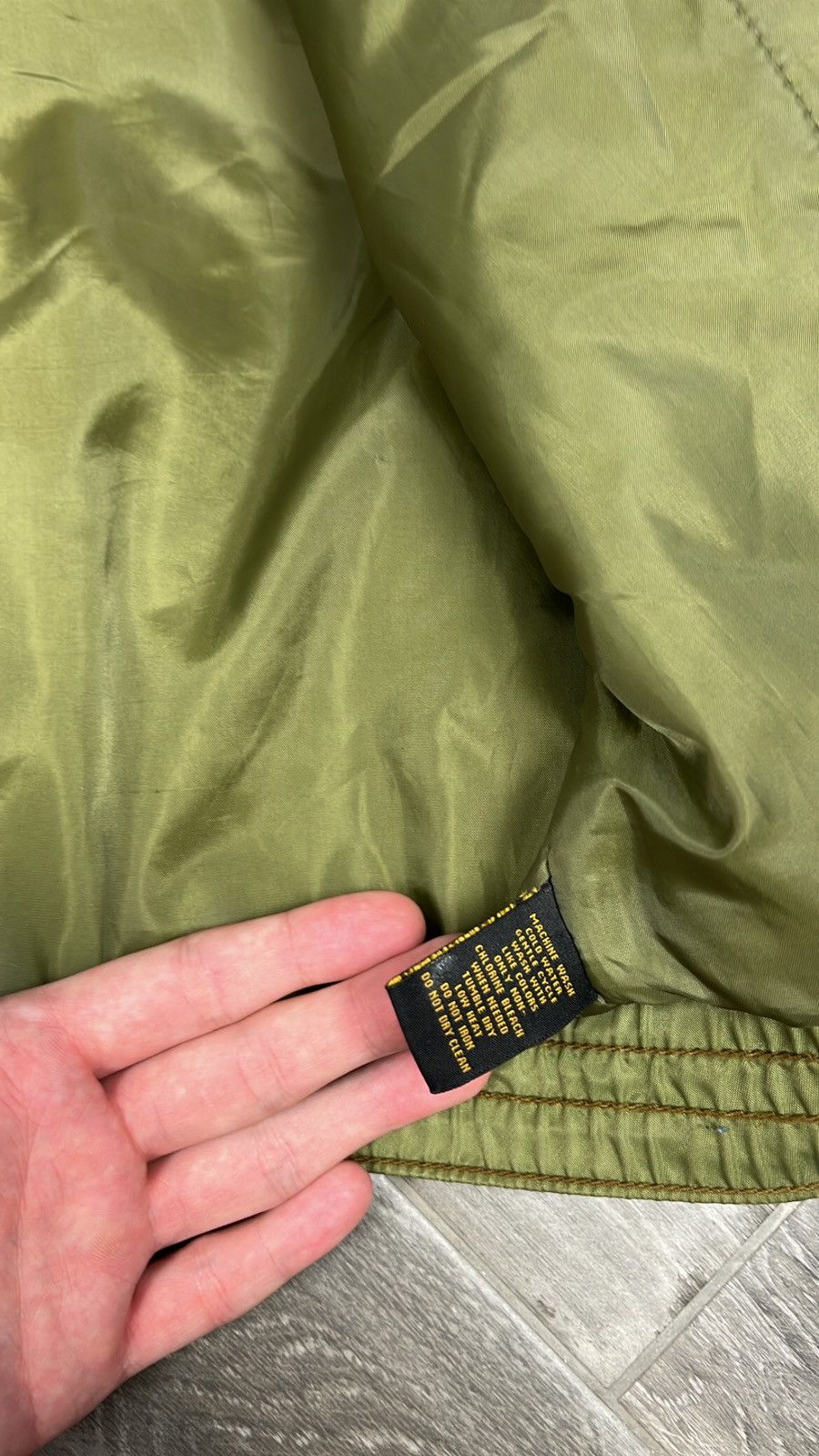 Polo Ralph Lauren × Vintage Rare❗️Vintage Nylon Ralph Lauren Polo Jeans Company bomber Size US L / EU 52-54 / 3 - 11 Thumbnail