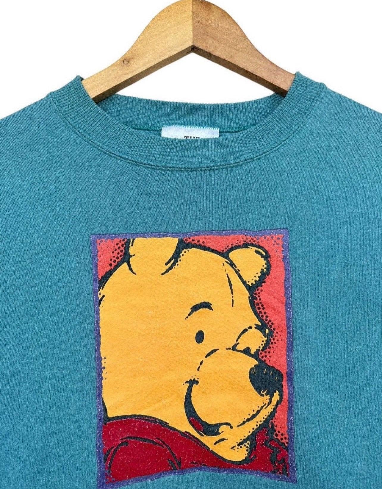 Disney Vintage Winnie The Pooh Sweatshirt Pooh Crewneck Size US L / EU 52-54 / 3 - 3 Thumbnail
