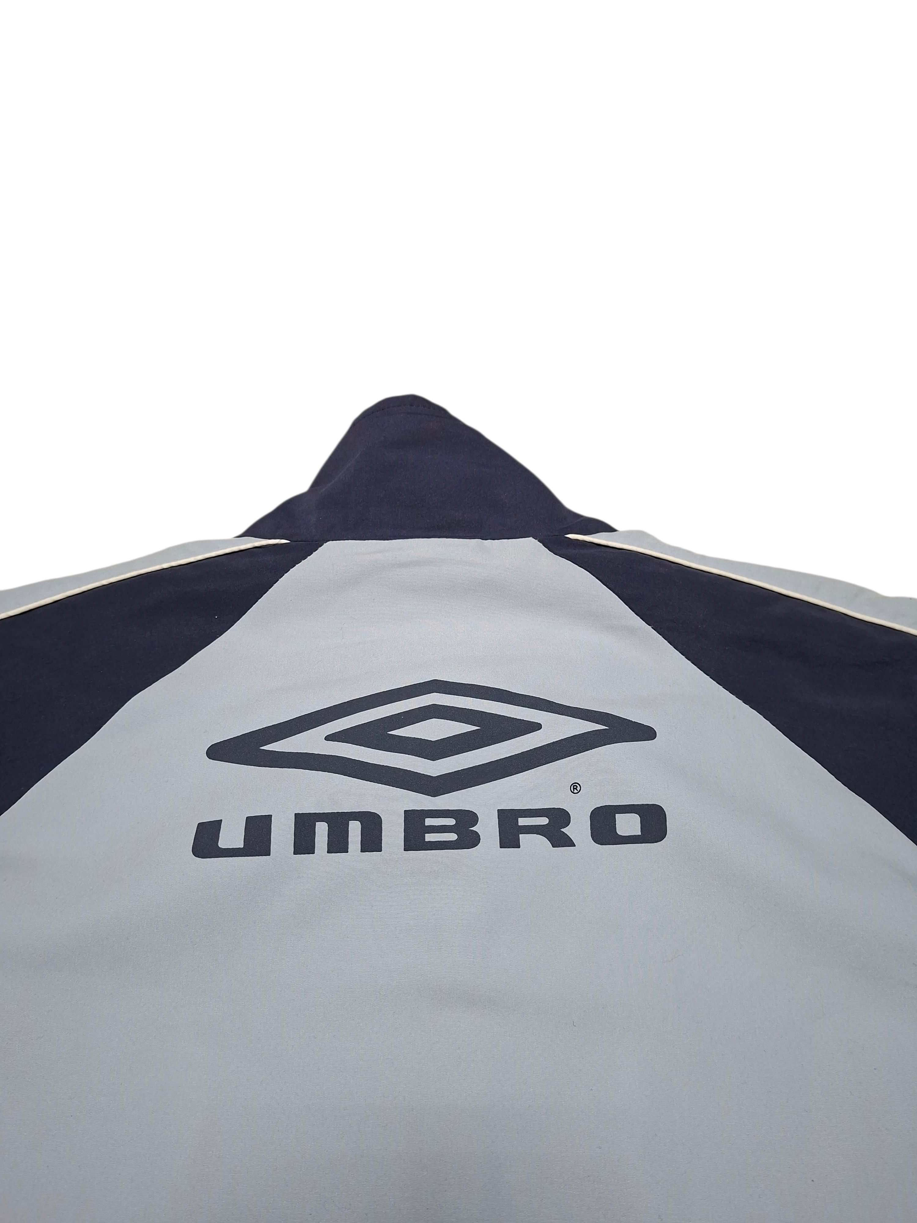 Umbro UMBRO VINTAGE NYLON BIG LOGO TRACK JACKET Size US L / EU 52-54 / 3 - 3 Thumbnail