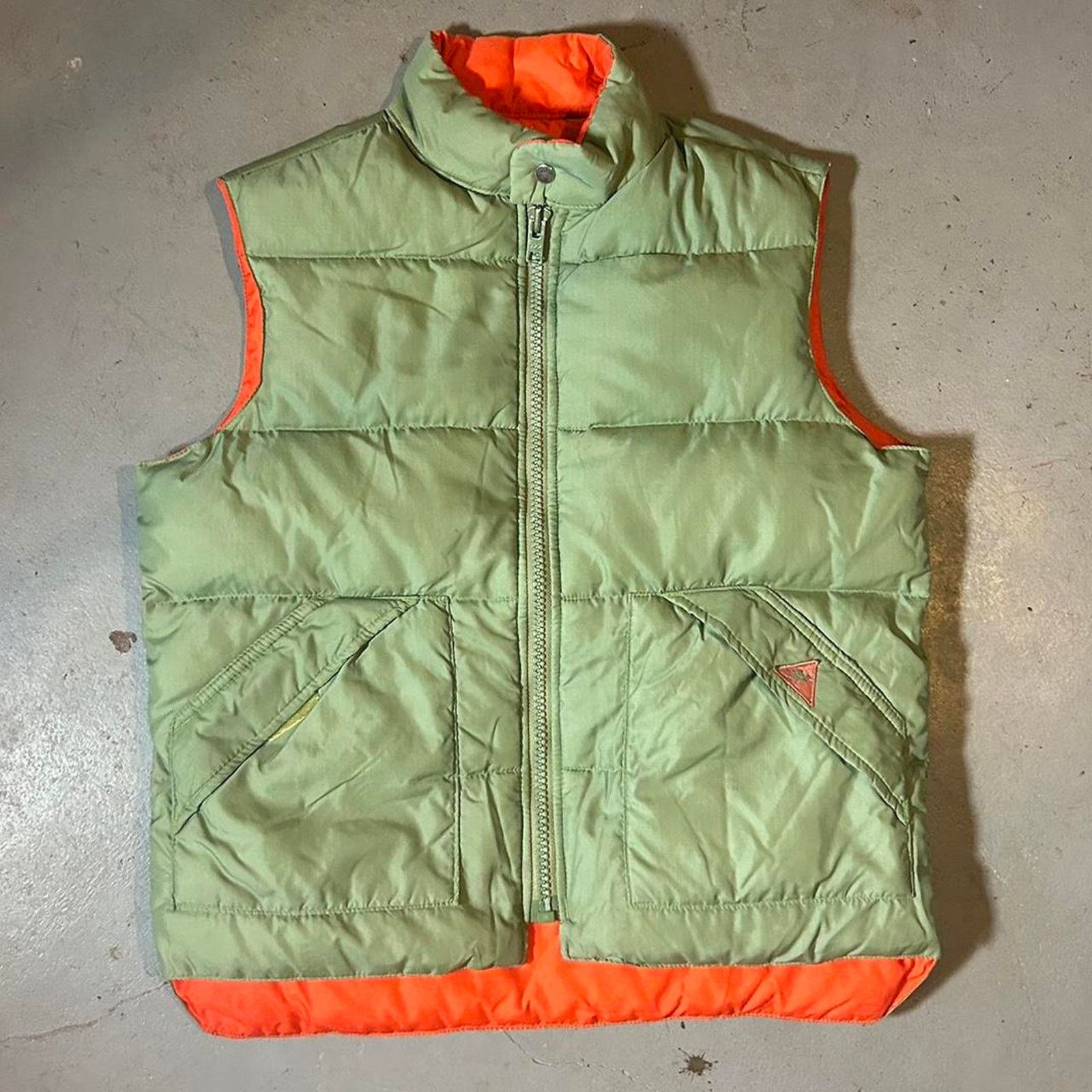 JCPenney 80s camel cigarette puffy reversible vest Size US L / EU 52-54 / 3 - 1 Thumbnail
