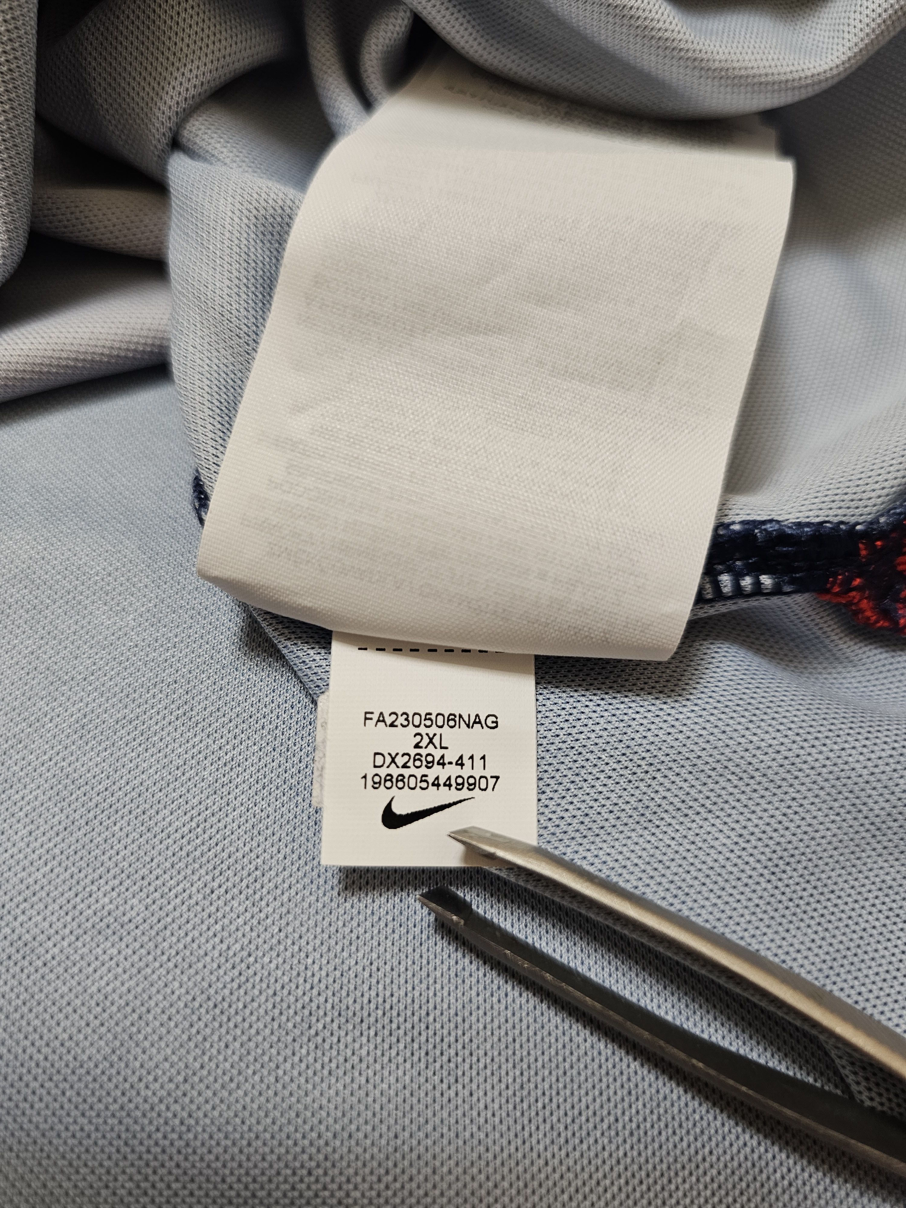 Nike PSG PARIS SAINT-GERMAIN 2023 2024 HAKIMI FOOTBALL SOCCER Size US XXL / EU 58 / 5 - 10 Thumbnail