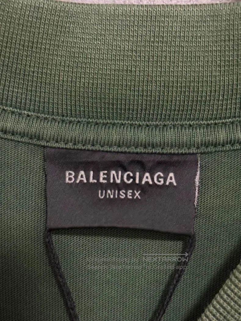 Balenciaga Balenciaga Green Tape Short Sleeve. Size US L / EU 52-54 / 3 - 3 Thumbnail