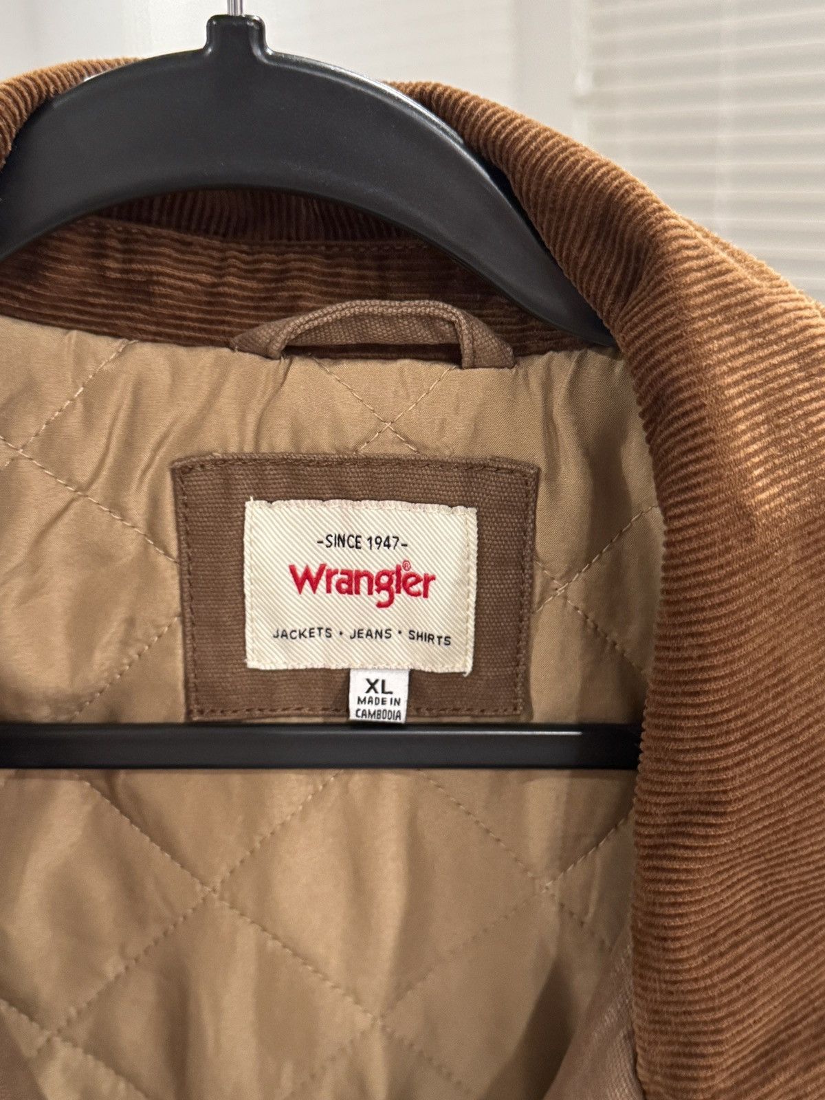 Wrangler Wrangler Quilted vintage brown jacket Size US XL / EU 56 / 4 - 3 Thumbnail