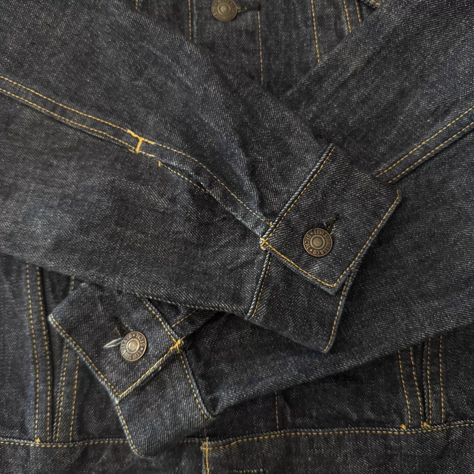 Levi's Levi's Lvc557 Type III Denim Jacket Japan J58 Unwashed 40 99 Size US M / EU 48-50 / 2 - 6 Thumbnail