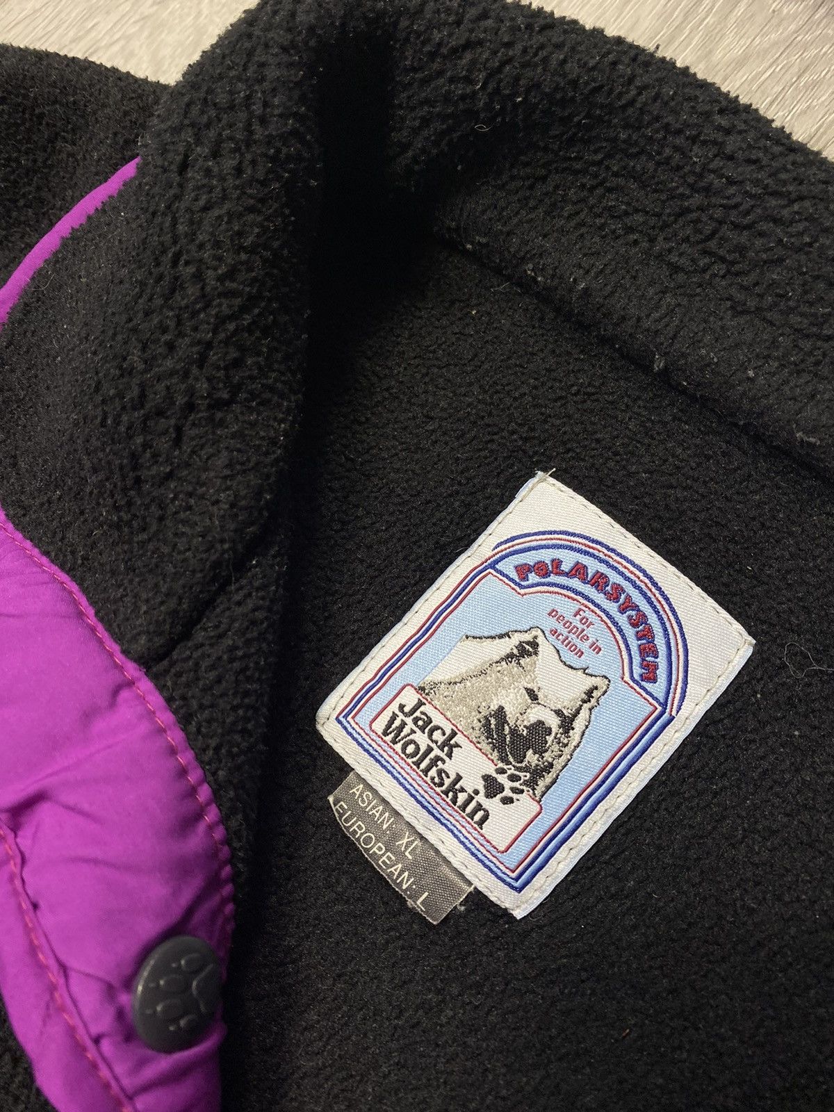 Jack Wolfskin × Vintage Vintage 90s Jack Wolfskin Polartec Pullover Fleece Jacket Size US L / EU 52-54 / 3 - 6 Thumbnail