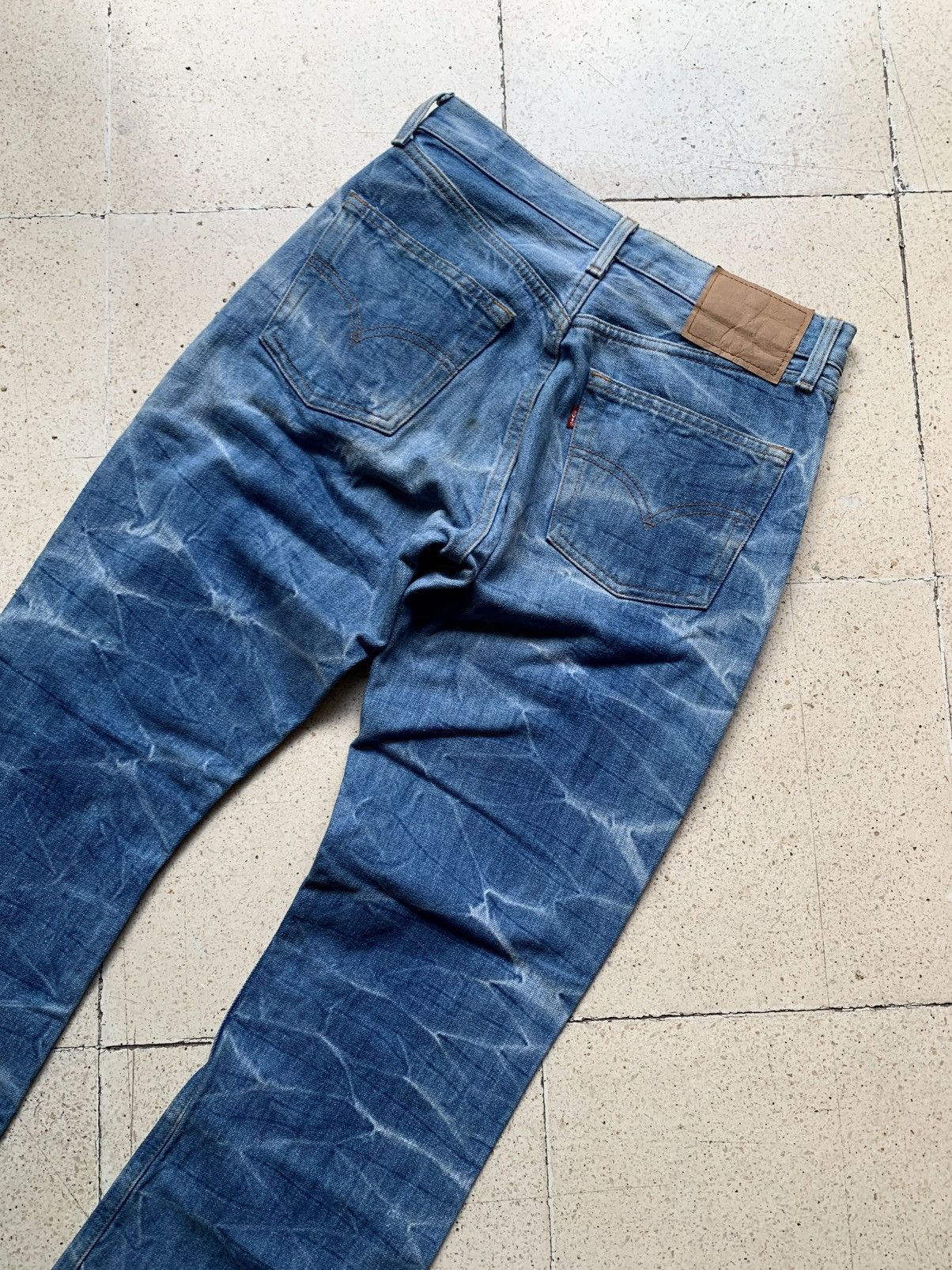 Levi's Vintage Clothing Levi’s flared lightning denim pants Size US 29 - 5 Thumbnail