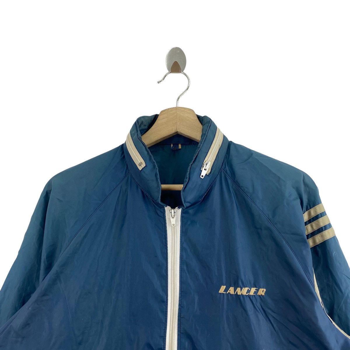 Other LANCER Embroidered Brand Full Zipper Blue Light Jacket Size US M / EU 48-50 / 2 - 2 Thumbnail