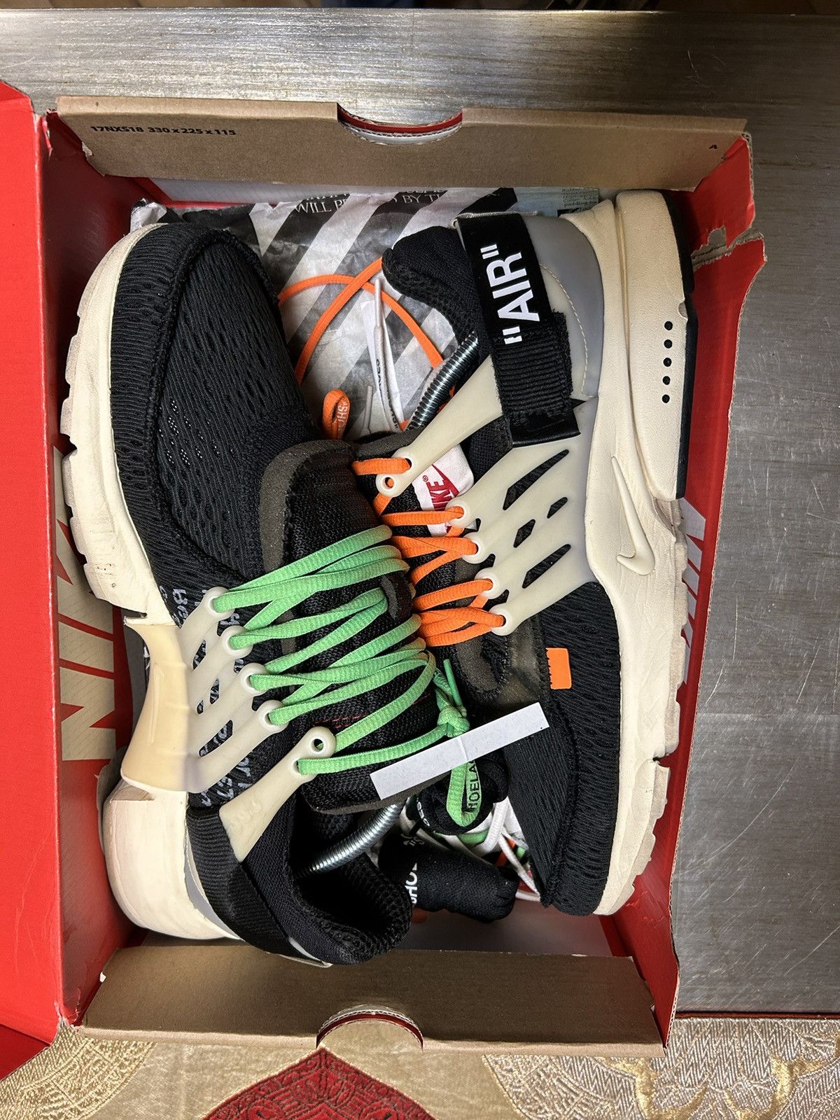 Nike Off White Virgil Abloh THE 10 NIKE AIR PRESTO Grailed