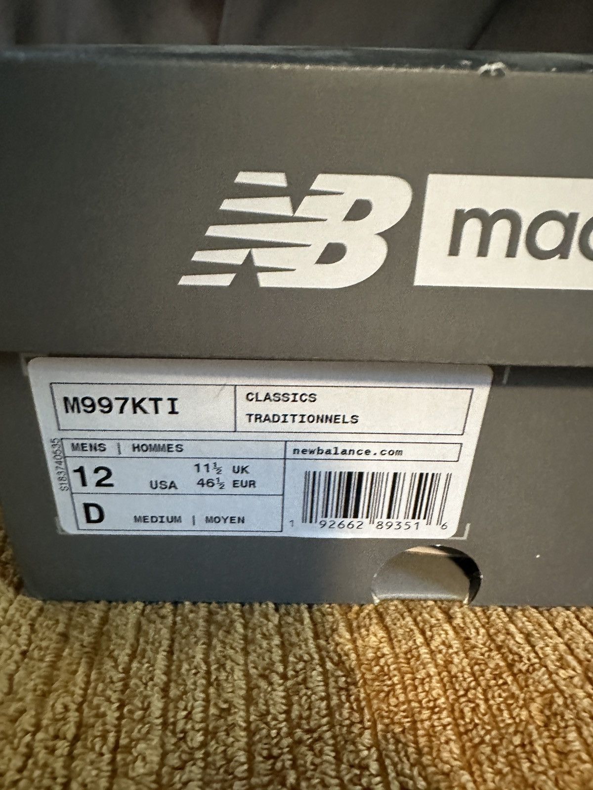 Kith × New Balance × United Arrows Kith United Arrows And Sons 997 New Balance OG Size US 12 / EU 45 - 9 Thumbnail