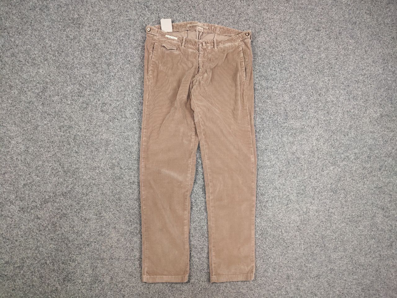 L.B.M. 1911 LBM 1911 Italy Design Beige Corduroy trouser Casual Pants Size US 34 / EU 50 - 6 Thumbnail