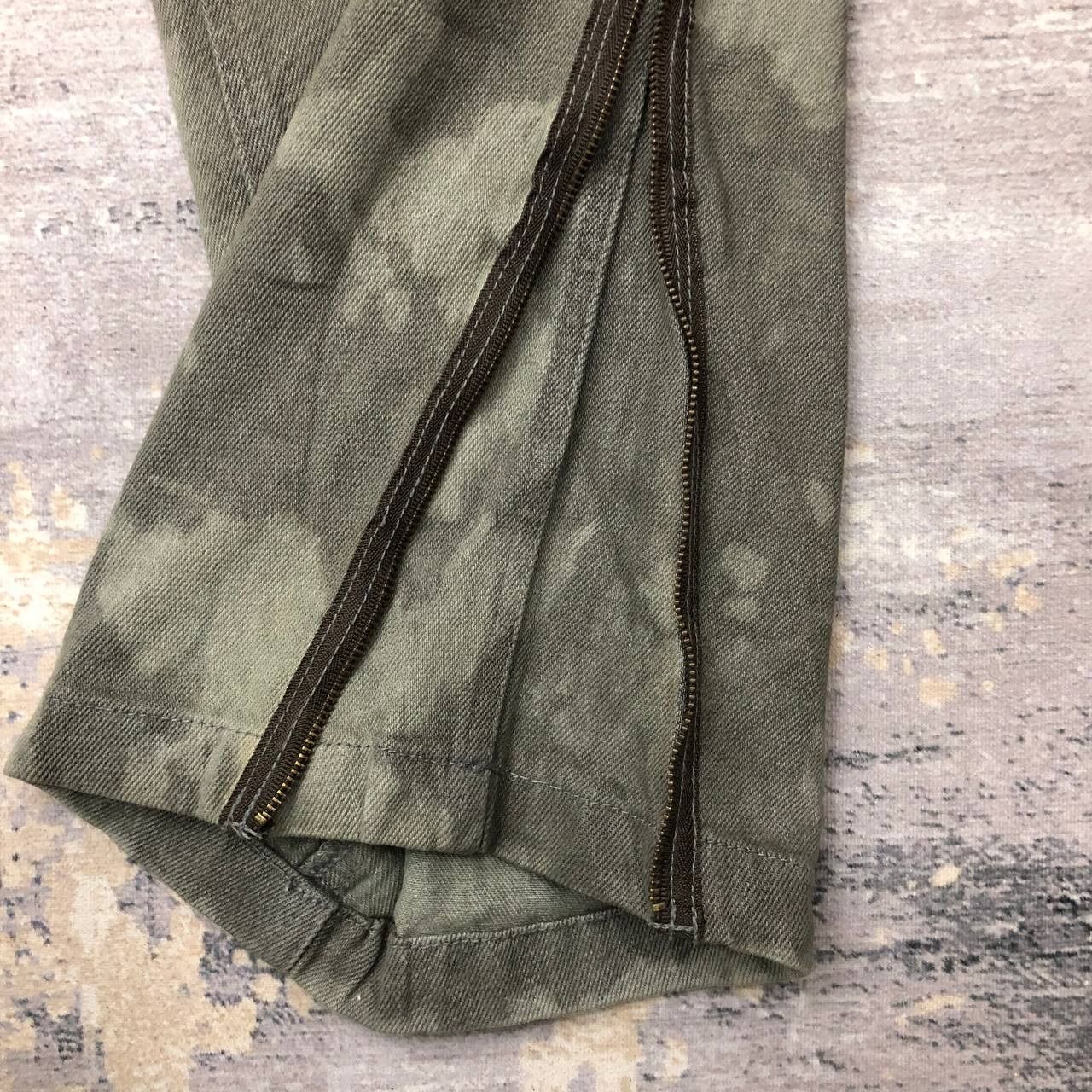 Japanese Brand P47 FISSARE HOMME DOUBLE KNEE ZIPPER PANTS Size US 32 / EU 48 - 12 Thumbnail