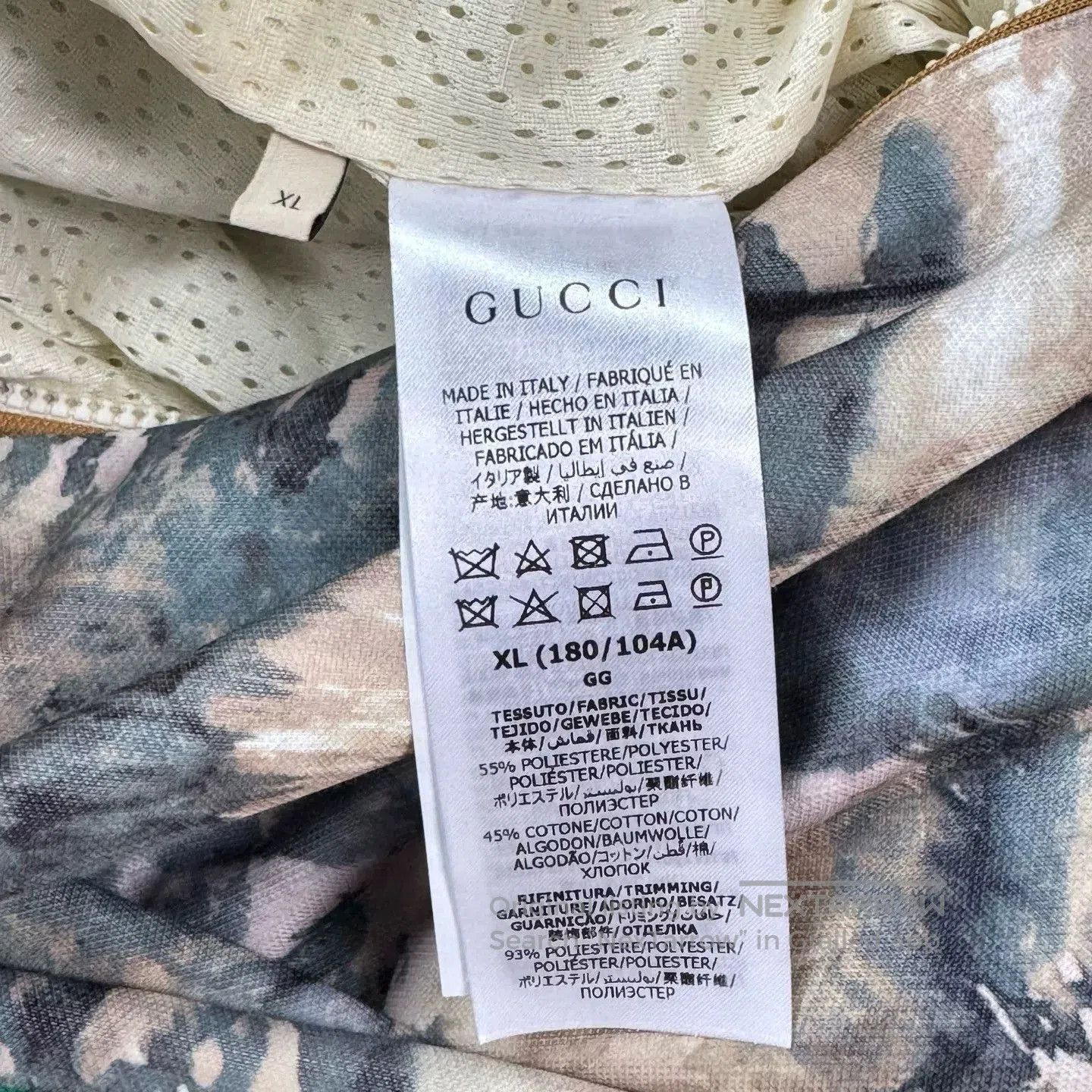 Gucci Gucci Forest Pattern Embroidered Zip Jacket. Size US L / EU 52-54 / 3 - 4 Thumbnail