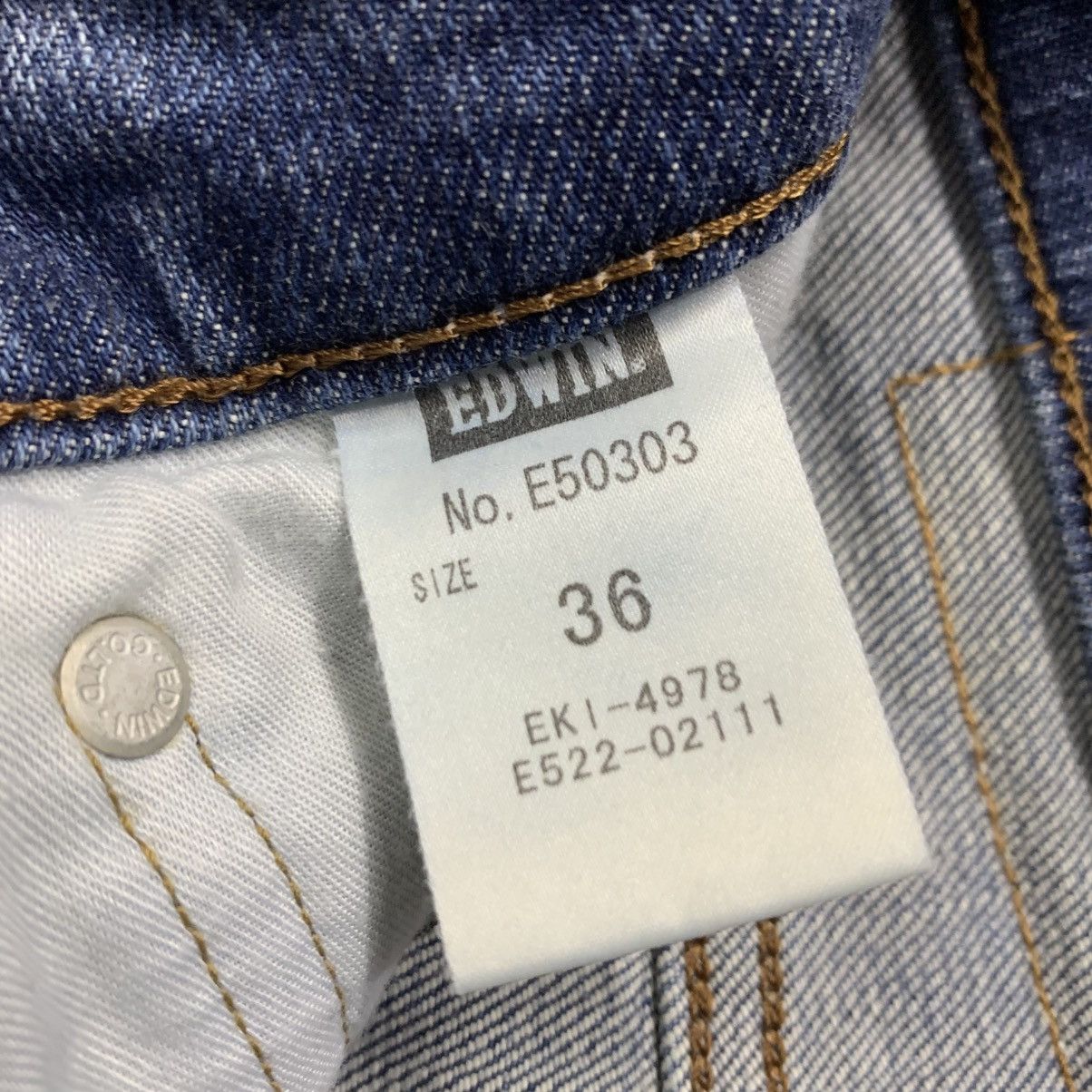 Edwin × Japanese Brand × Vintage Vintage Edwin 503 Tokyo Japan light blue Jean Size US 36 / EU 52 - 9 Thumbnail