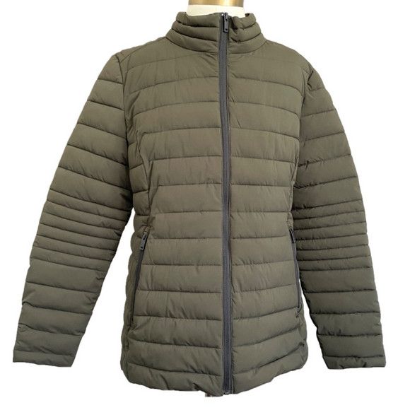 Moose Knuckles Moose Knuckles Green Lightweight Puffer Jacket - Large 🇨🇦 Size L / US 10 / IT 46 - 2 Thumbnail