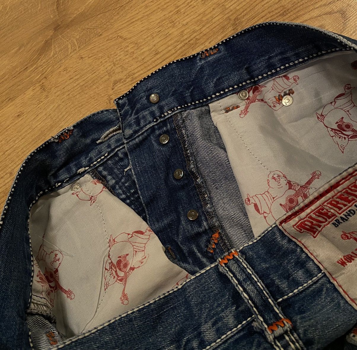 True Religion True Religion Bobby Super T Denim x Vintage x Avant Garde Size US 30 / EU 46 - 12 Thumbnail