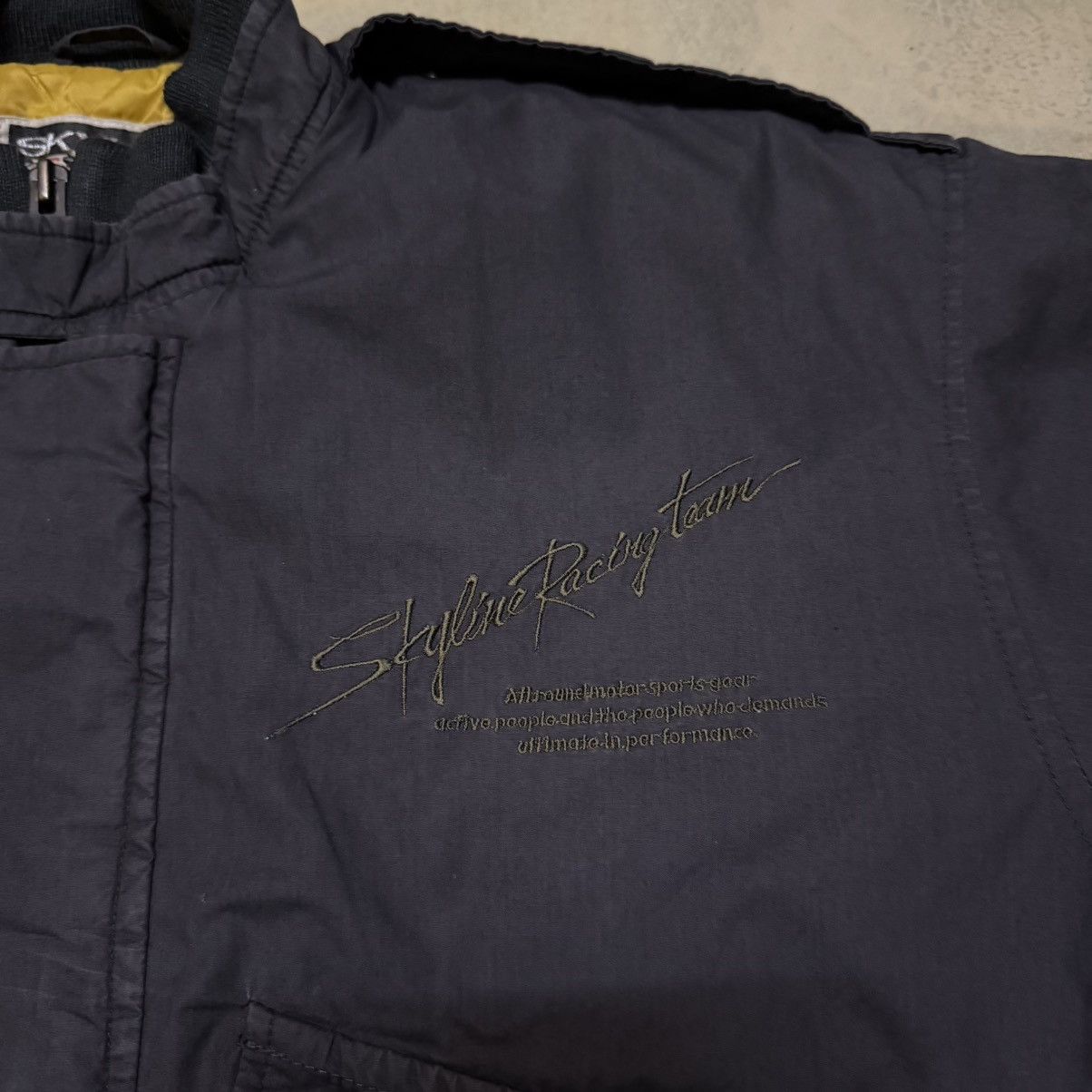 Nissan Vintage Nissan Skyline Racing Team Bomber Jacket Size US M / EU 48-50 / 2 - 5 Thumbnail