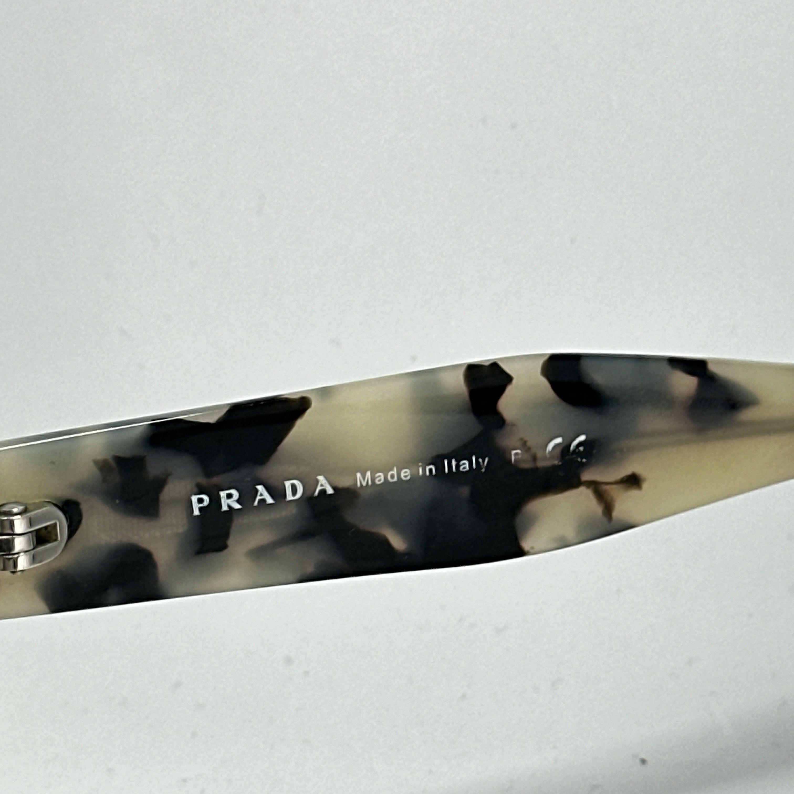 Prada Vintage Avant Garde Prada Tortoise Sunglasses Y2K Size ONE SIZE - 3 Thumbnail