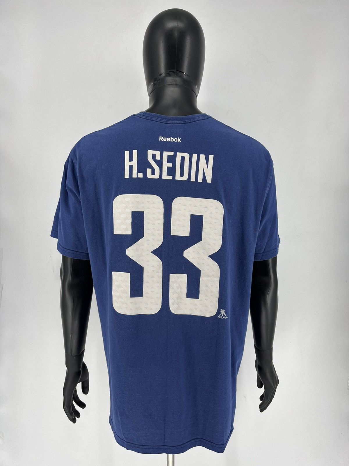 Reebok Reebok NHL T SHIRT Vancouver Canucks Henrik Sedin Size US XL / EU 56 / 4 - 9 Thumbnail