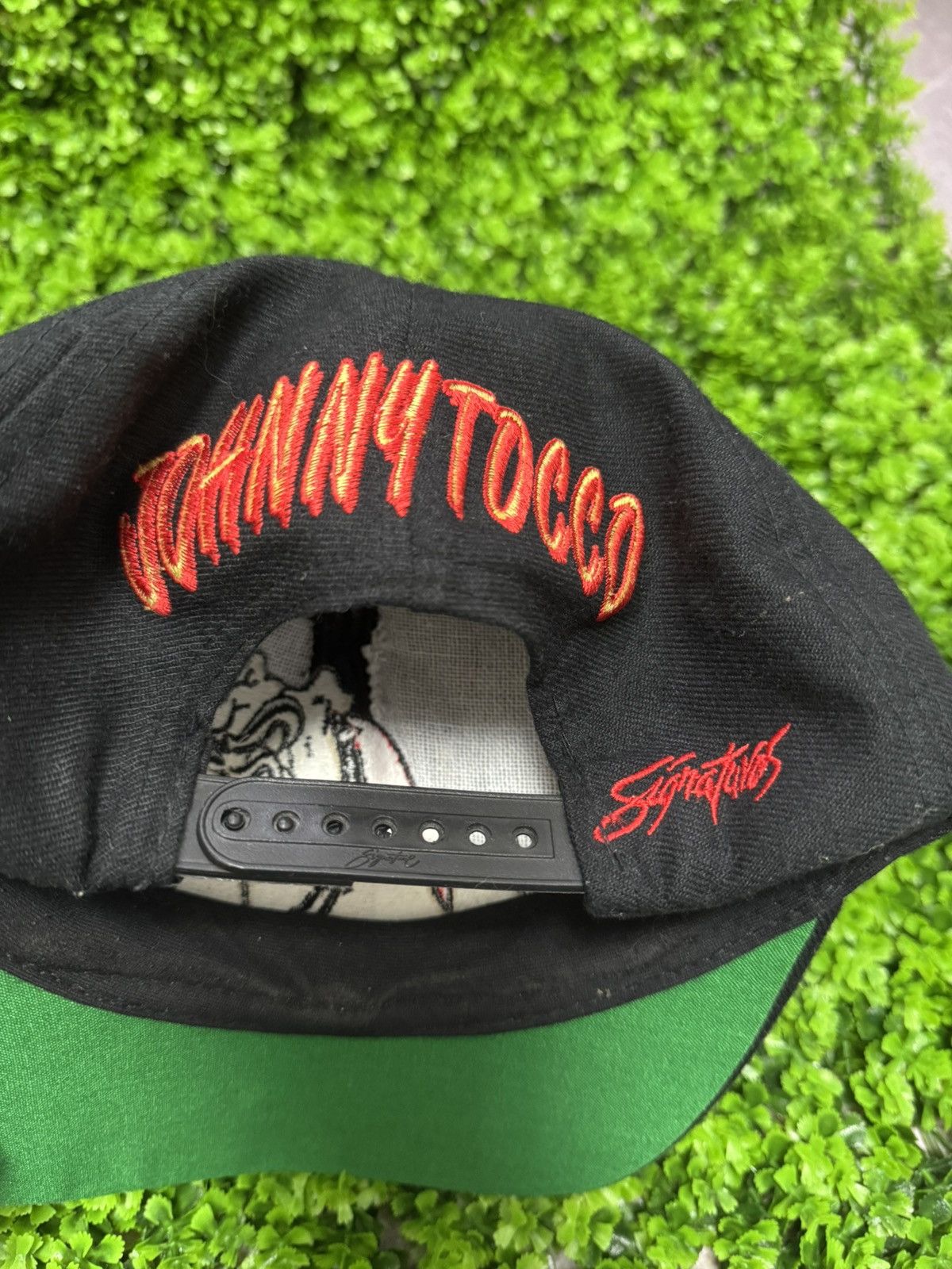 Vintage 1993 Johnny Tocco Bulldog Rare Cap Made in Taiwan Size ONE SIZE - 2 Thumbnail