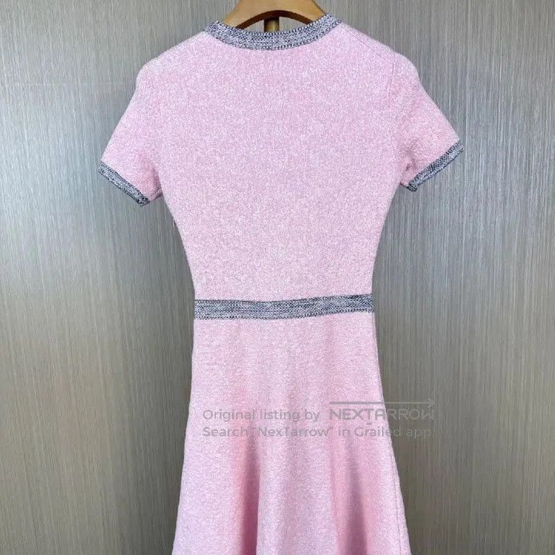 Dior Dior Pink Silk Dress for Women . Size M / US 6-8 / IT 42-44 - 2 Thumbnail