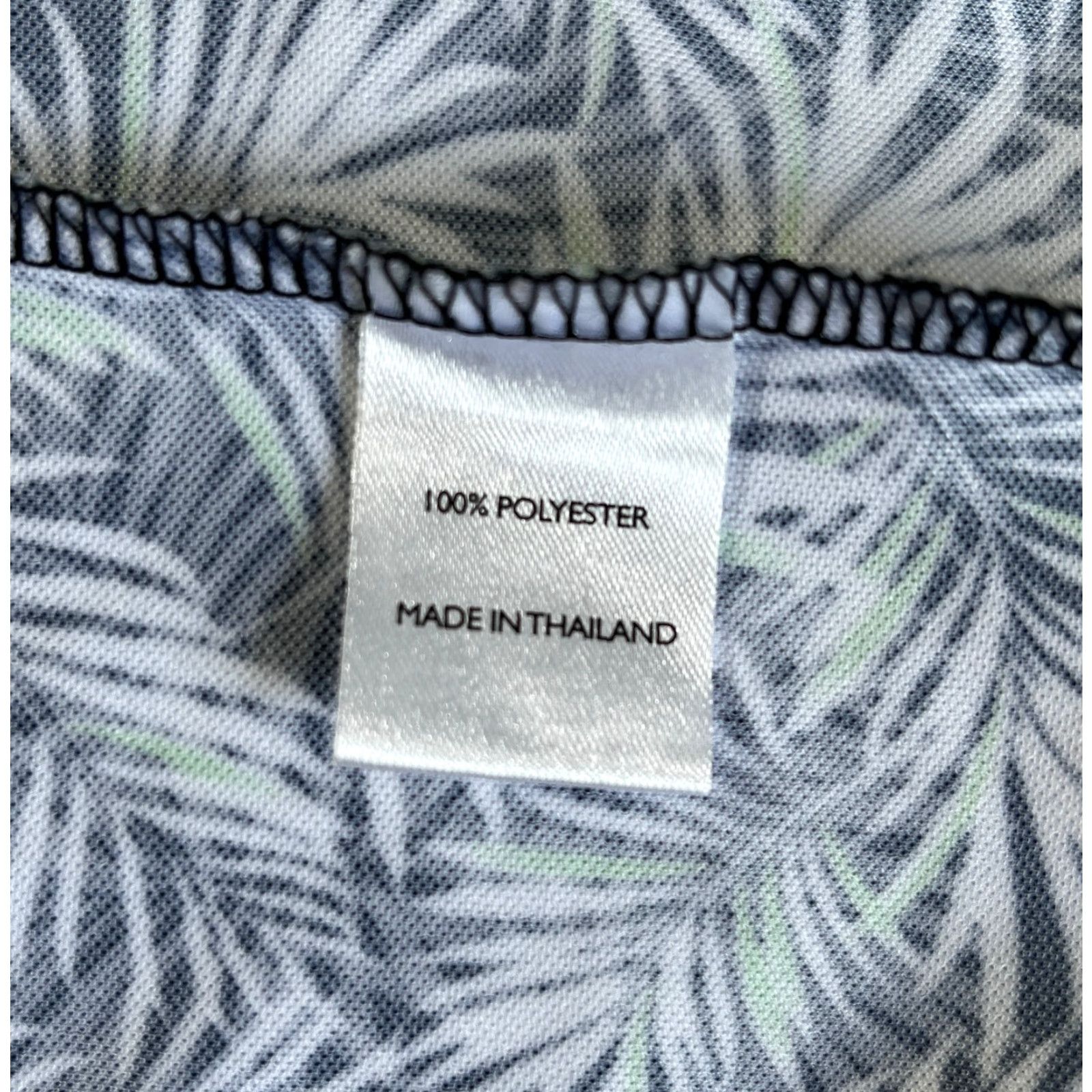 Vintage Black Clover Men's Golf Polo Shirt Club Tropics XL Black White Green Leaves Polo Shirt Mens XL Golf Polo Size US XL / EU 56 / 4 - 6 Thumbnail
