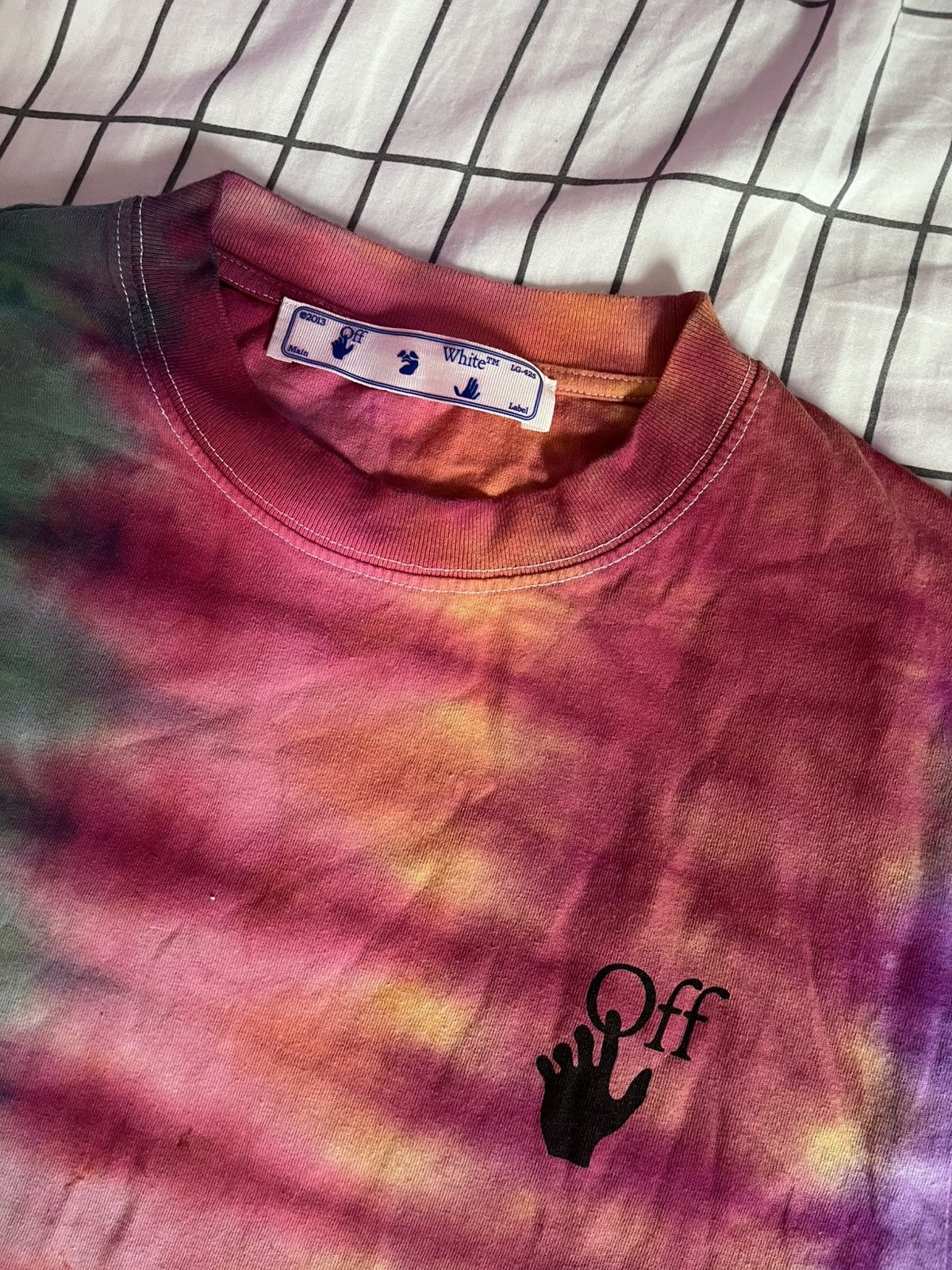 Off-White Off-White Faded Arrow Tie Dye T-Shirt Size US S / EU 44-46 / 1 - 2 Thumbnail