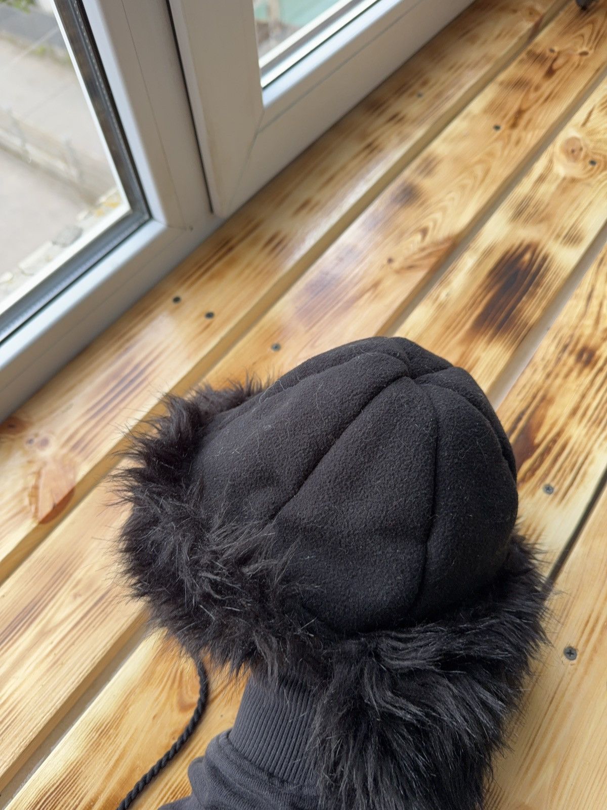 Le Grande Bleu (L.G.B.) Vintage Y2K Fuzzy Fur Ushanka Hat if six was nine LGB Style Size ONE SIZE - 7 Thumbnail