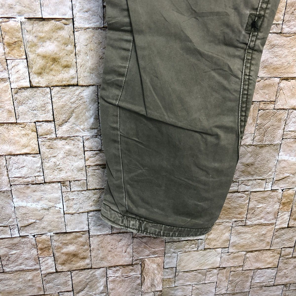 Japanese Brand Rare Xtyle Green tactical Cargo Multipocket Pants #A329 Size US 31 - 13 Thumbnail