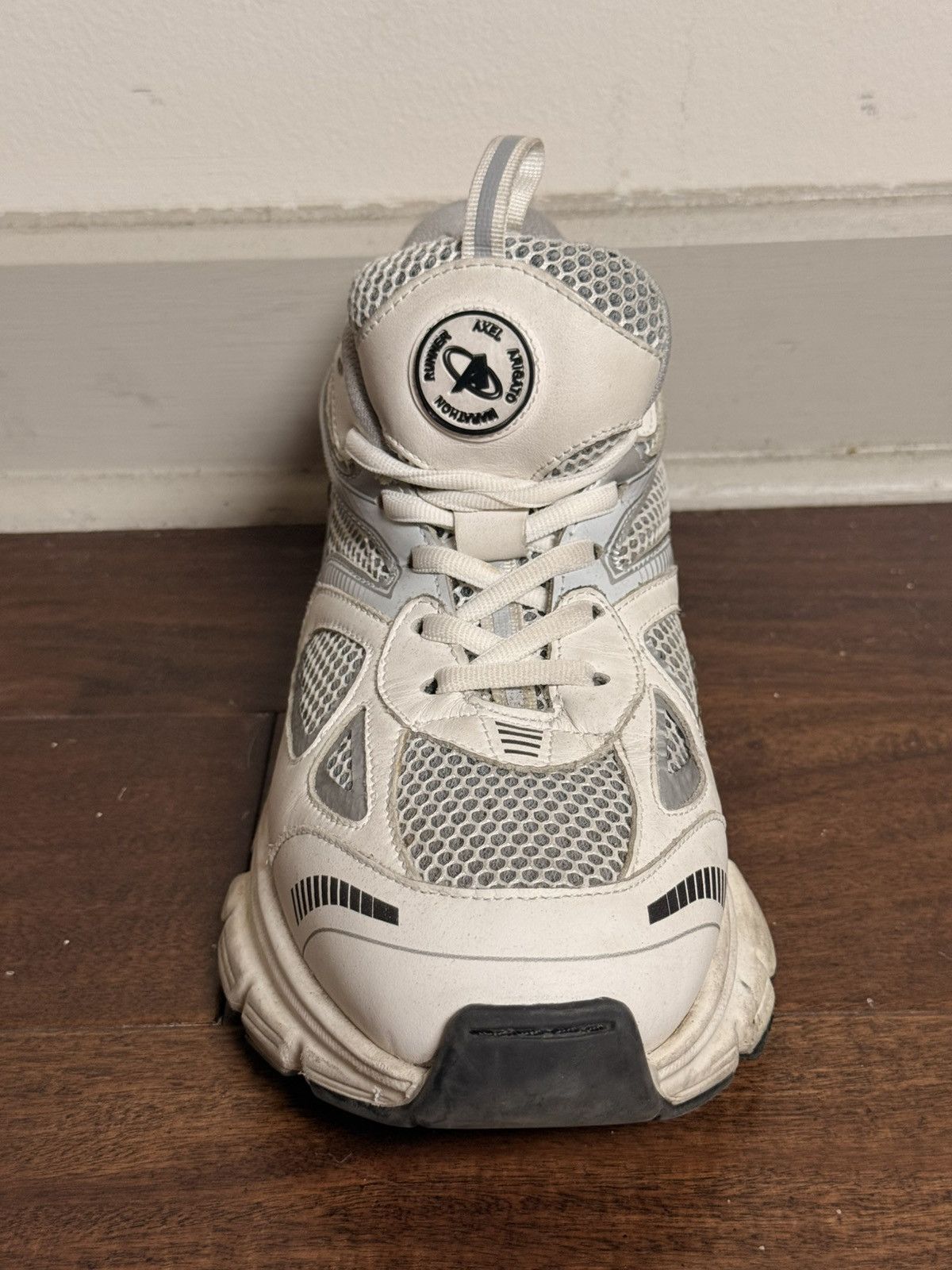 Axel Arigato Axel Arigato Marathon Runner White/Silver Size US 10 / EU 43 - 3 Thumbnail