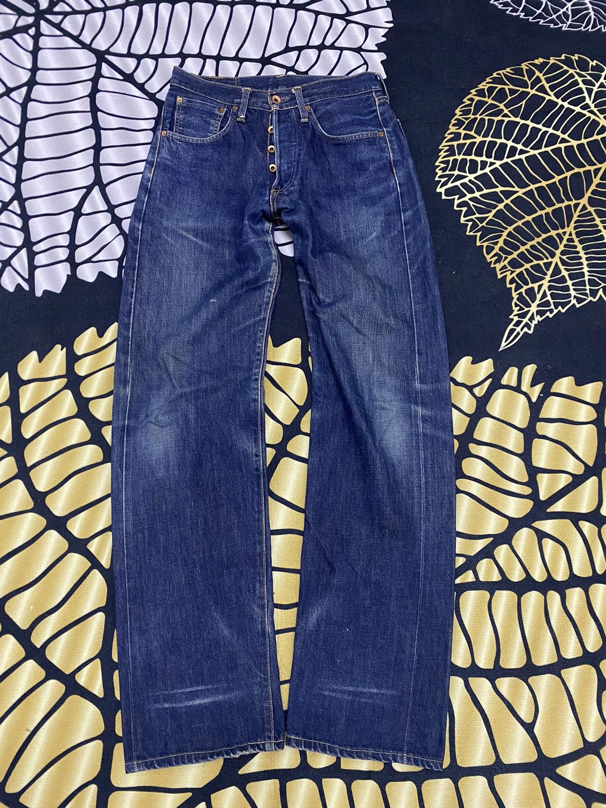 Edwin Edwin Selvedge Denim Jeans Distressed Size US 29 - 1 Thumbnail