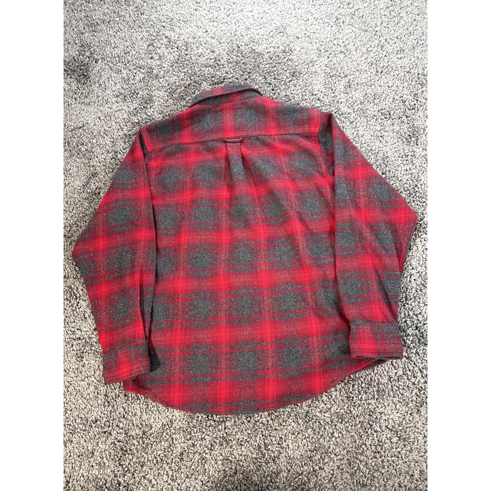 Orvis Orvis Shirt Mens Large Button-Down Flannel Red Buffalo Plaid Long Sleeve Button-Up Size US L / EU 52-54 / 3 - 5 Thumbnail
